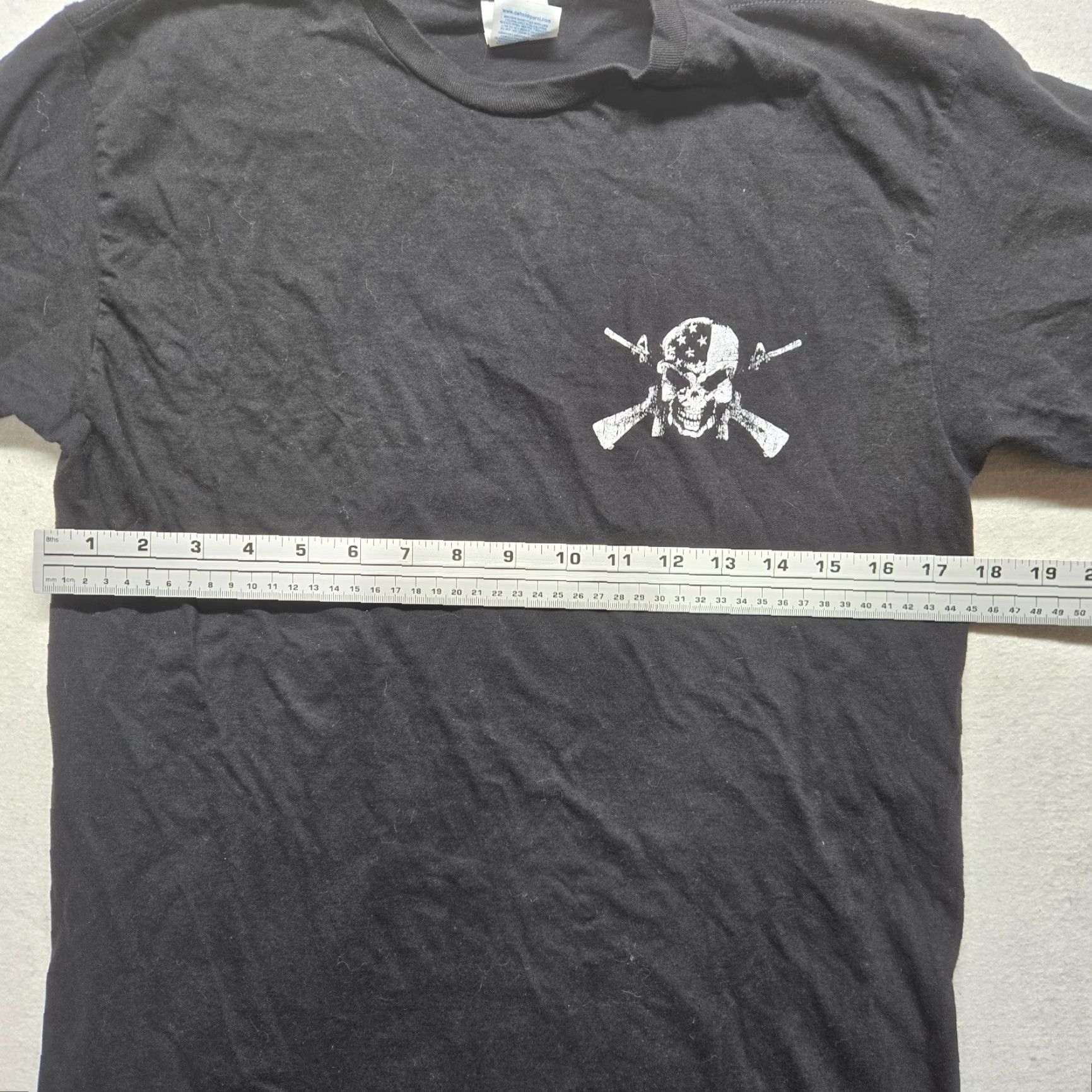 Delta I Oil My Guns With Liberal Tears Black T-Shirt Adult Men's Size M Patriotic Size US M / EU 48-50 / 2 - 4 Thumbnail
