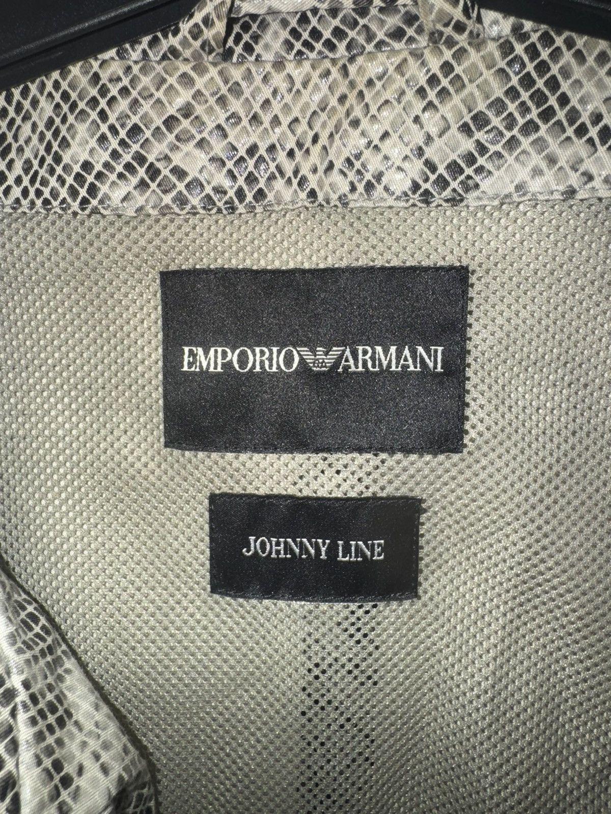 Emporio Armani Emporio Armani Johny Line snake jacket Avant Garde Vintage Size US M / EU 48-50 / 2 - 3 Thumbnail