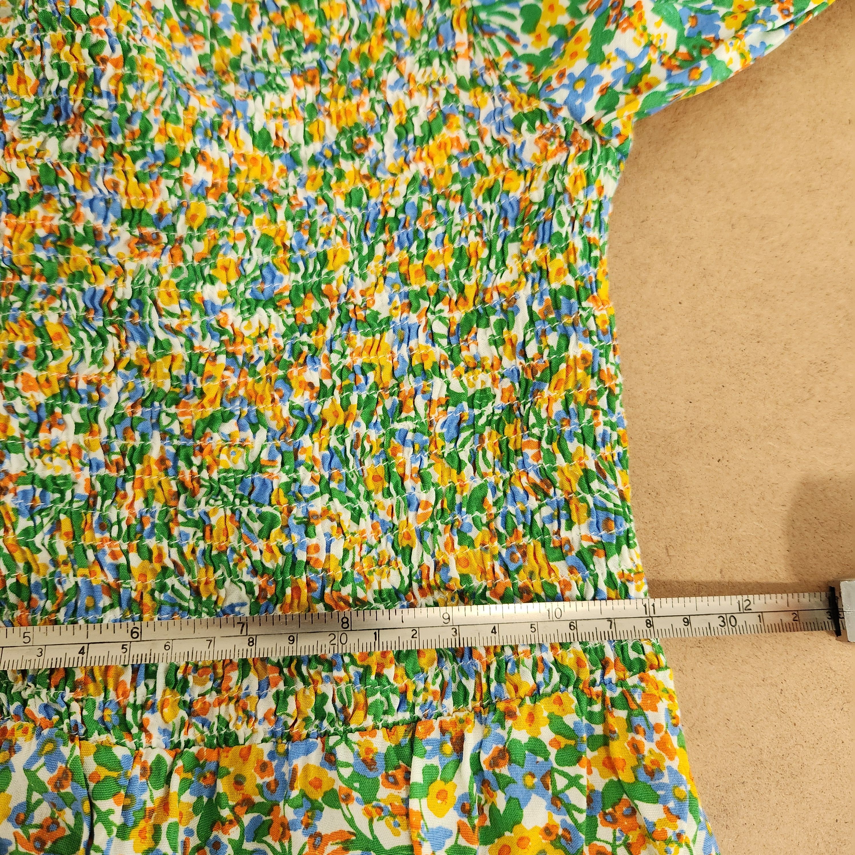 FAITHFULL Faithfull The Brand Sasha Mini Floral Dress Size S / US 4 / IT 40 - 10 Thumbnail