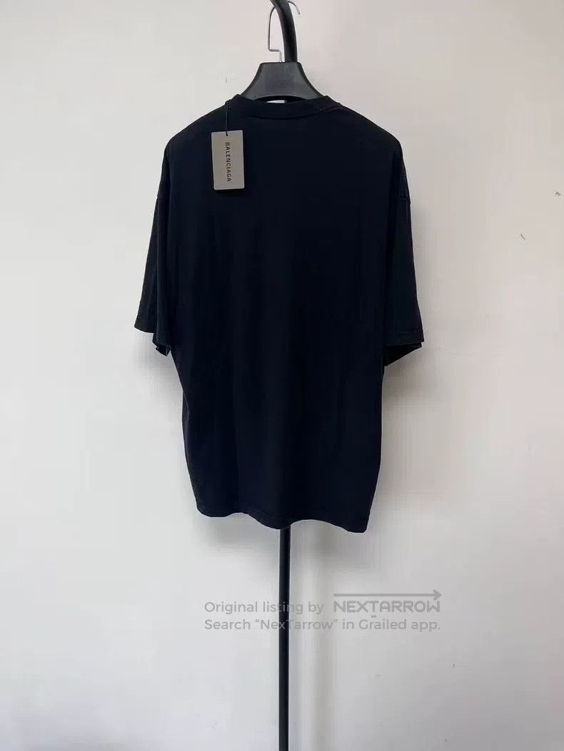 Balenciaga Balenciaga Buckle Logo Front Printed Letter Short Sleeve T Size US S / EU 44-46 / 1 - 2 Thumbnail