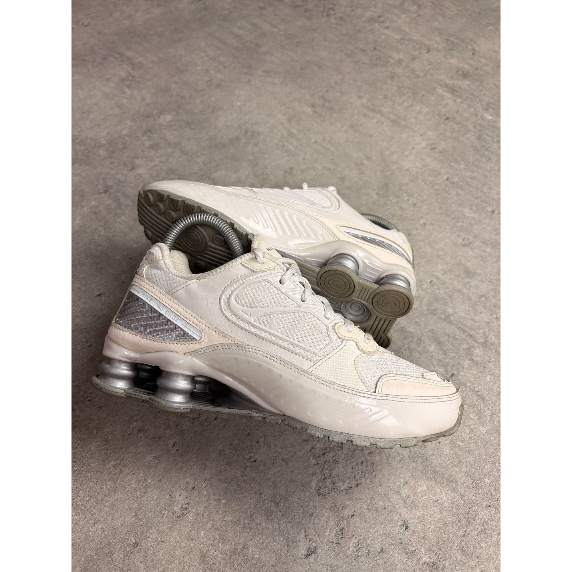 Nike Nike Shox Enigma 9000 Women's Shoes Sail White Silver BQ9001 Size US 6.5 / IT 36.5 - 2 Thumbnail