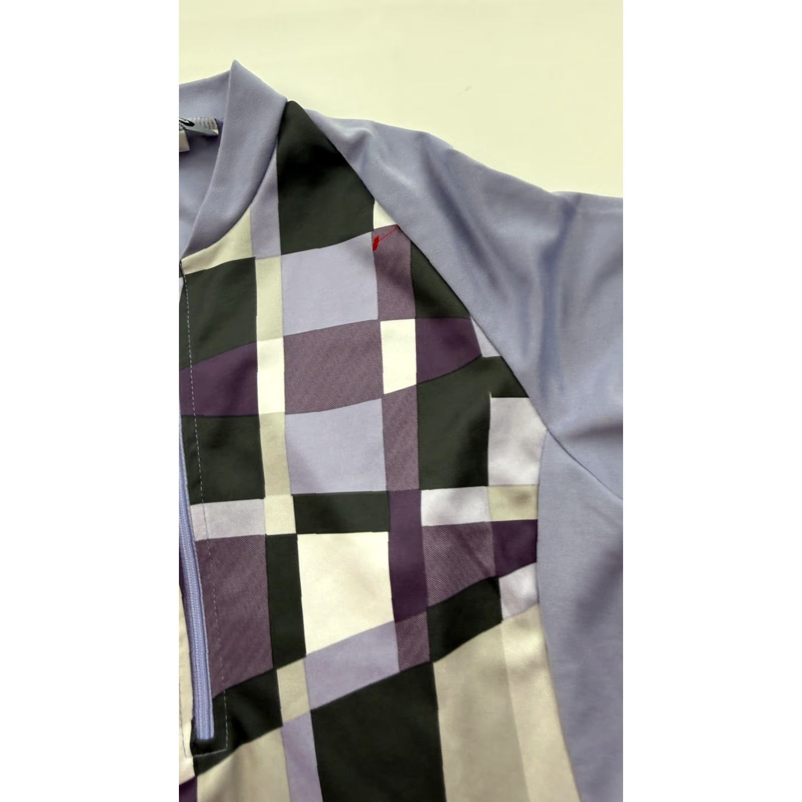 Vintage Sugoi Cycling Jersey Womens M Purple Black Geometric Short Sleeve 1/4 Zip Size M / US 6-8 / IT 42-44 - 3 Thumbnail
