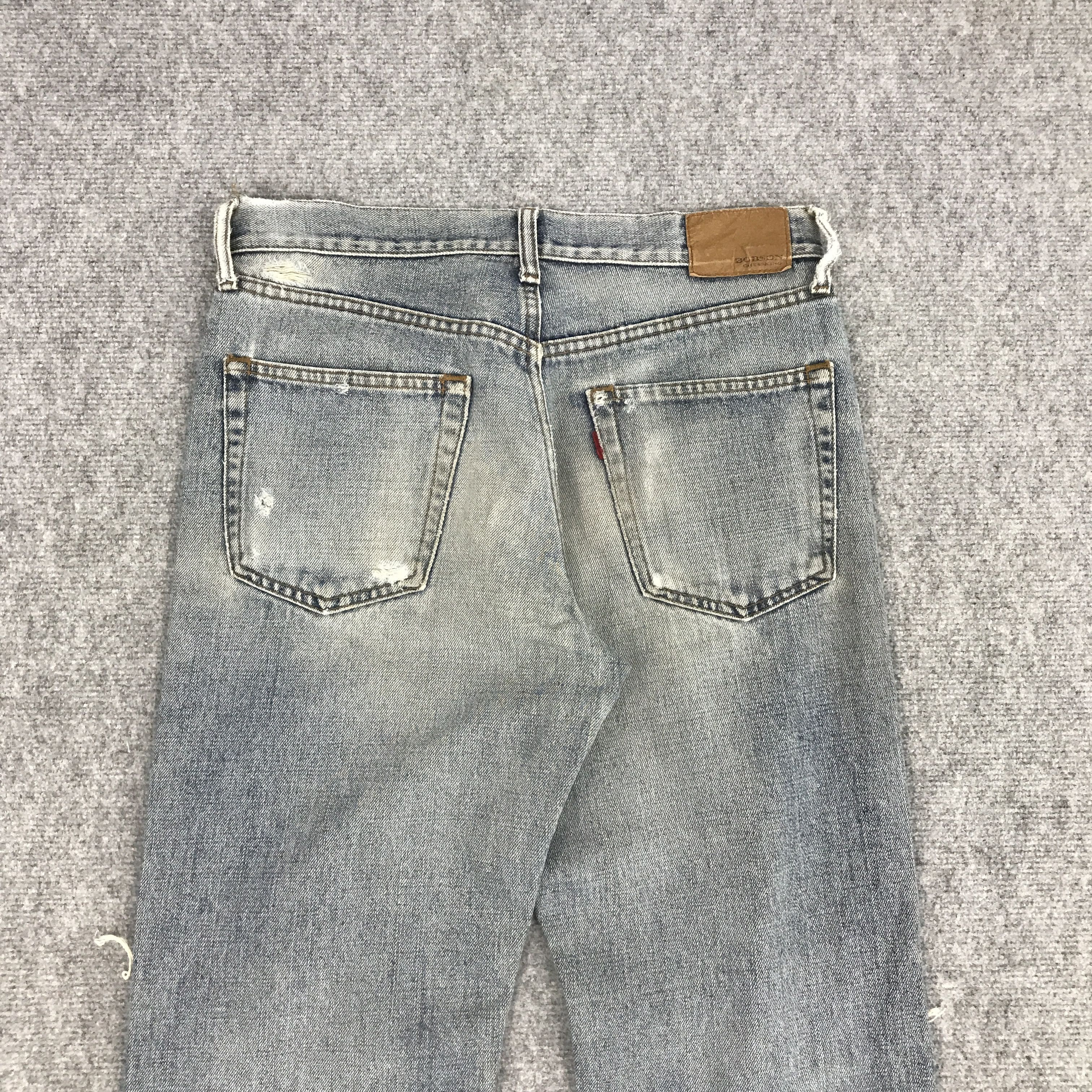 Other BOBSON DISTRESSED DENIM STYLE JEANS PANTS Size US 31 - 5 Thumbnail