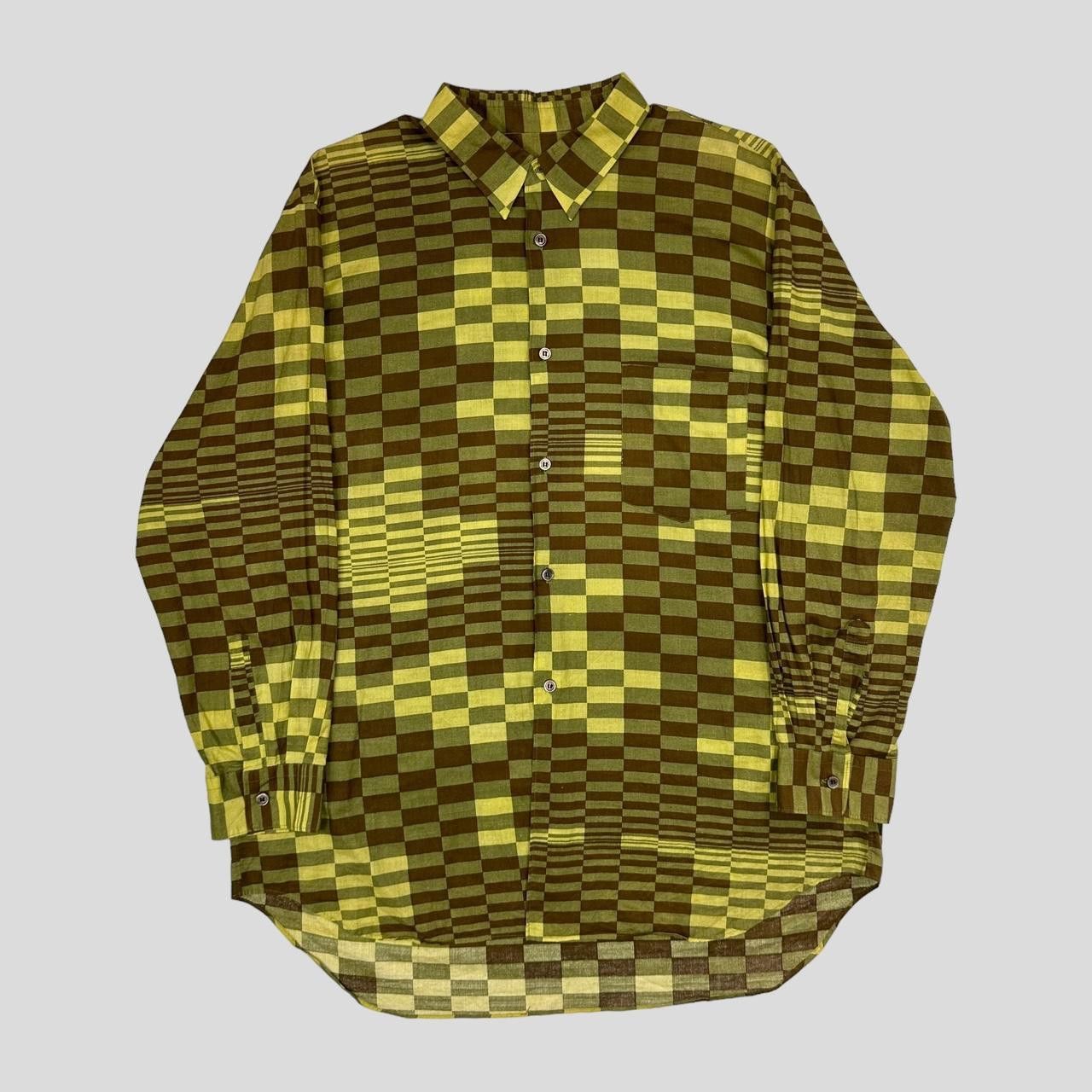 Comme des Garcons Comme Des Garçons AD2000 Optical Illusion Shirt - M Size US M / EU 48-50 / 2 - 1 Thumbnail