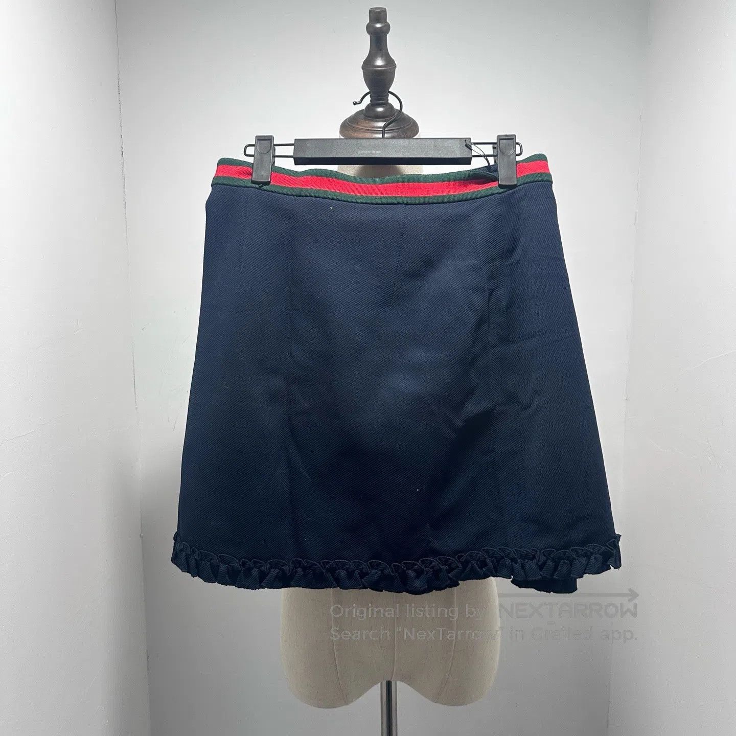 Gucci Guicci size M Red and Green Striped Skirt| Size 25" / US 0 / IT 36 - 2 Thumbnail