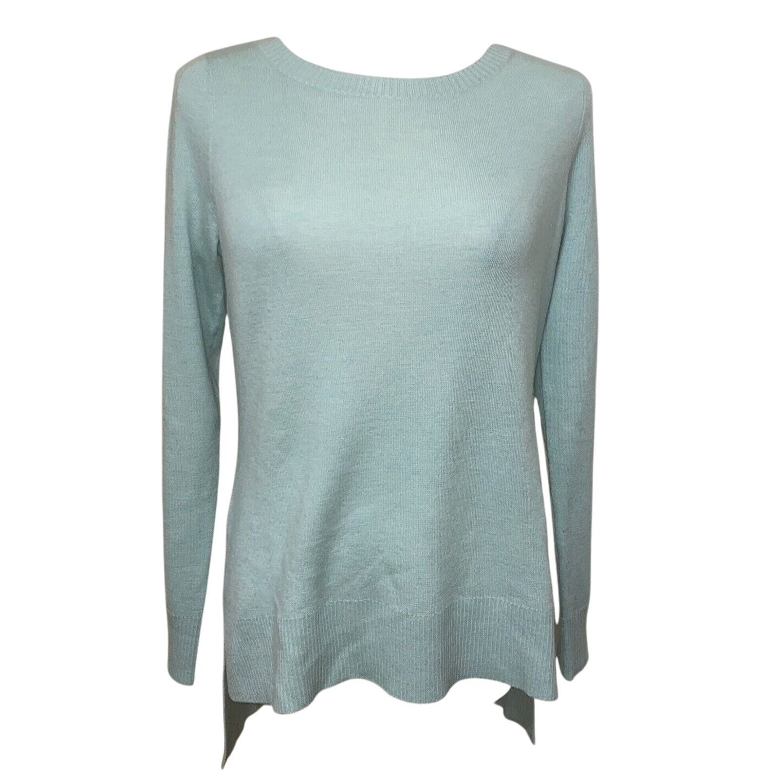 Eileen Fisher EILEEN FISHER Sea Foam Womens sz PP 100% Merino Wool Sweater Size S / US 4 / IT 40 - 1 Thumbnail