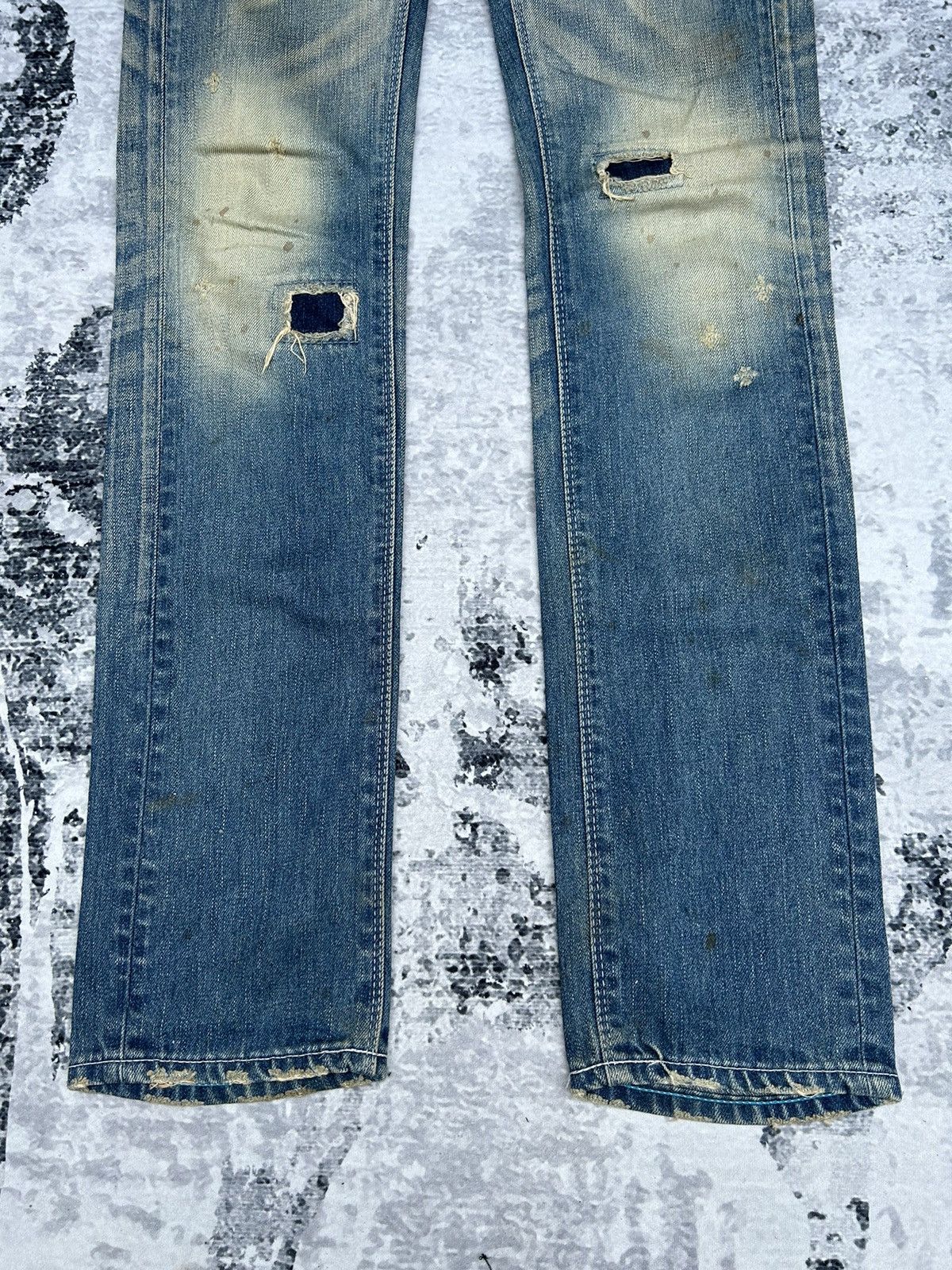 Vanquish Vanquish Distressed Jeans Size 30" / US 8 / IT 44 - 6 Thumbnail