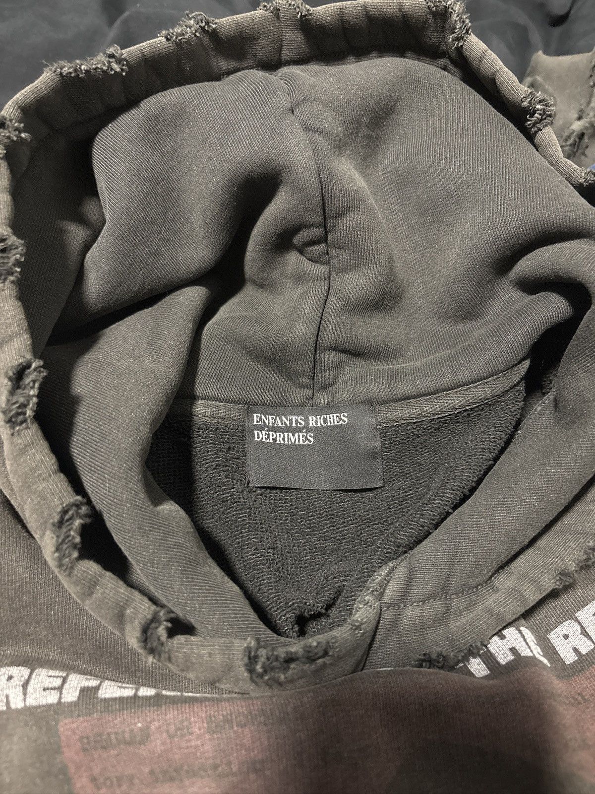 Enfants Riches Deprimes F/W 25 Reverend Charles Manson Hoodie Size US L / EU 52-54 / 3 - 3 Thumbnail