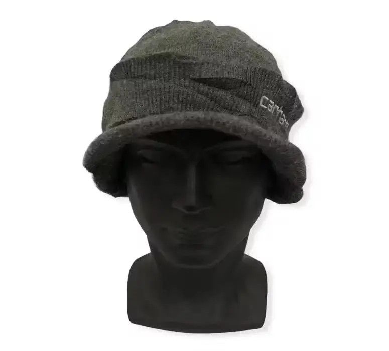 Carhartt Vintage Carhatt Small logo beanie Cap Size ONE SIZE - 2 Thumbnail