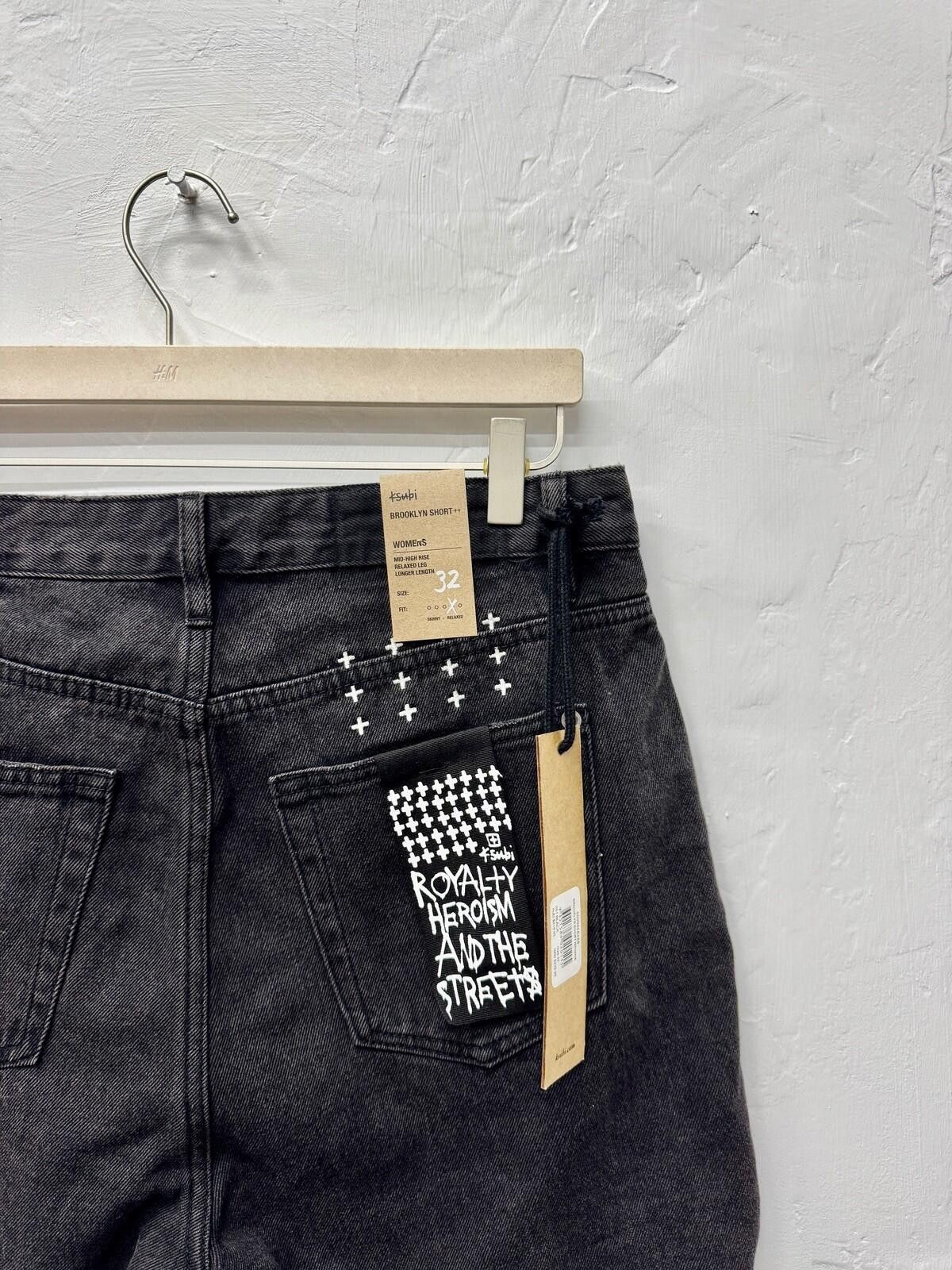 Ksubi new Ksubi denim short jean navana black brooklyn 32 14 Size 32" / US 10 / IT 46 - 4 Thumbnail