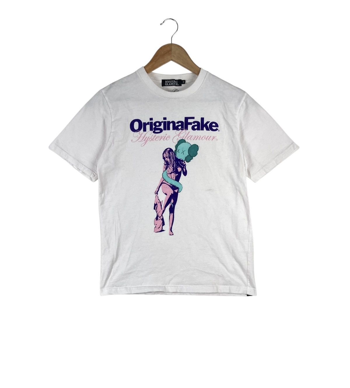 Hysteric Glamour Hysteric Glamour X Original Fake Kaws Japan T-Shirt Size US S / EU 44-46 / 1 - 1 Thumbnail