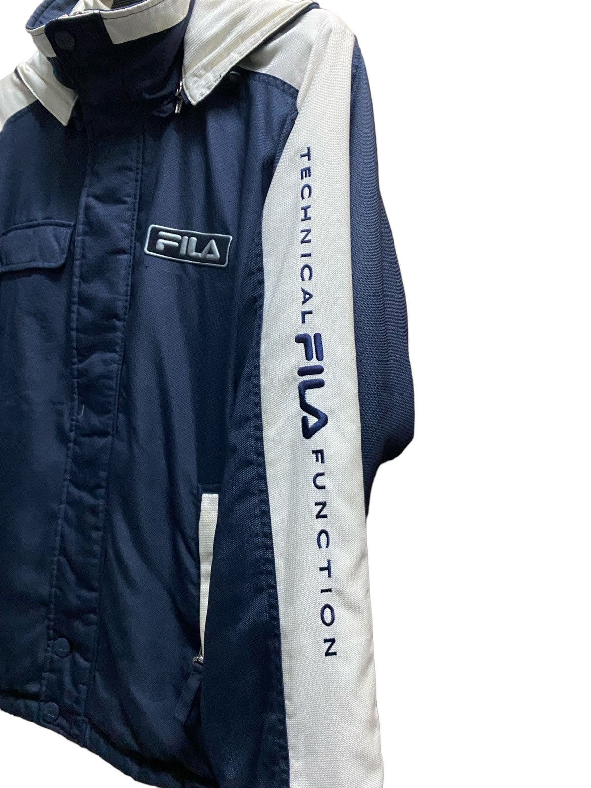 Fila × Vintage FILA Technical Function Jacket hoodie Size US XL / EU 56 / 4 - 3 Thumbnail