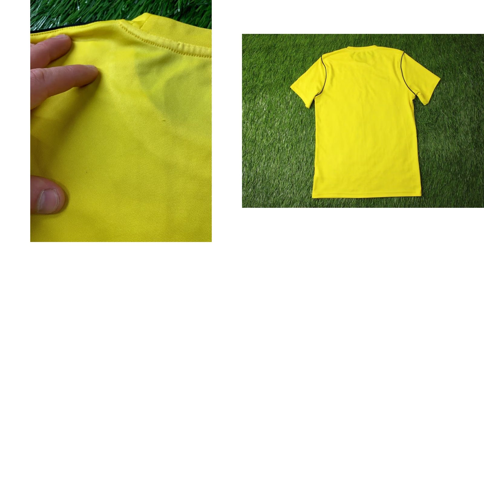 Nike NIKE DRI-FIT PARK ORIGINAL 2020 MEN SHIRT T-Shirt SIZE S Yellow and Black Football Jersey Short Sleeve Crew Neck Nike Park Mens Size US S / EU 44-46 / 1 - 8 Thumbnail