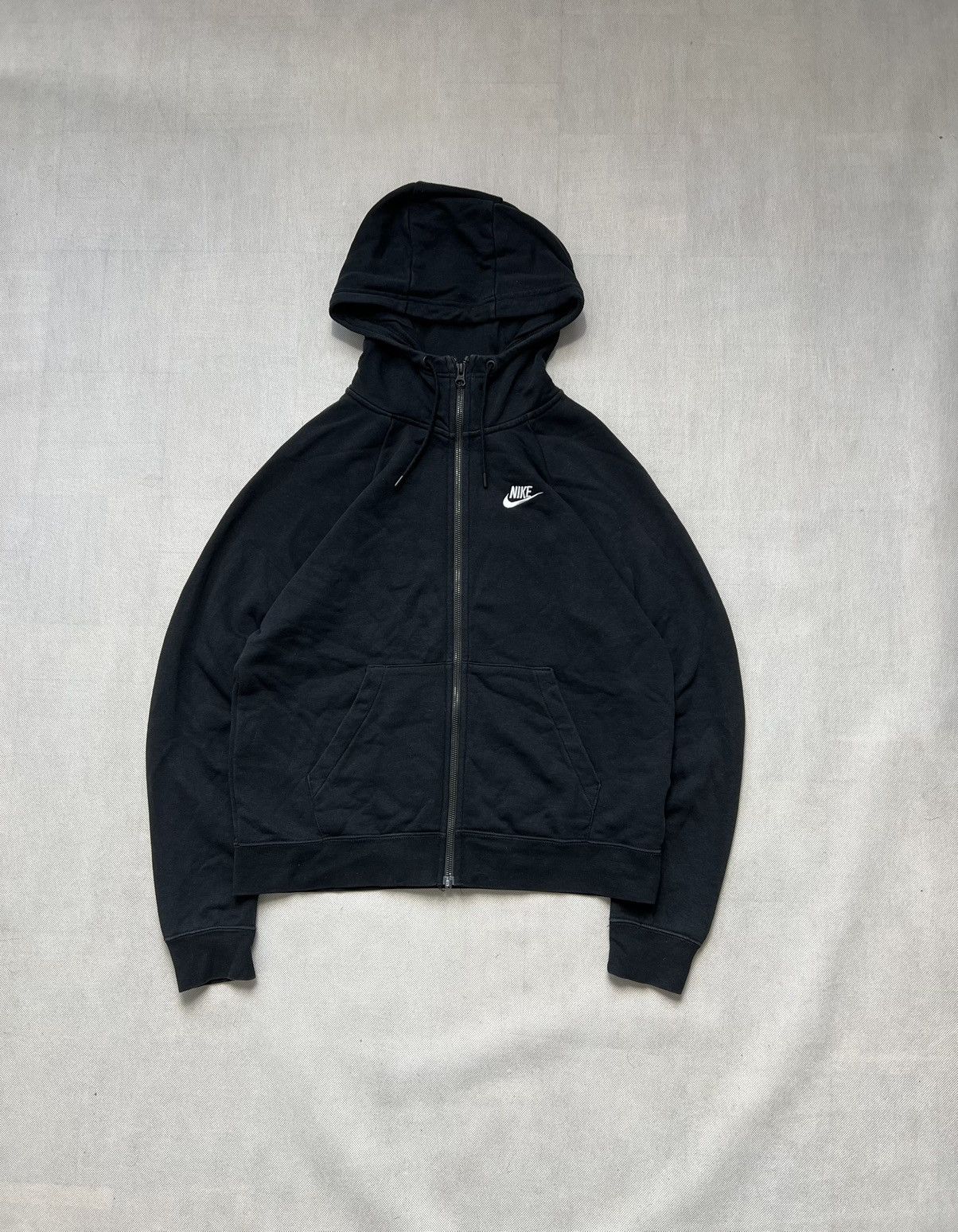 Nike Hoodie Nike small logo zipped black Size US M / EU 48-50 / 2 - 1 Thumbnail