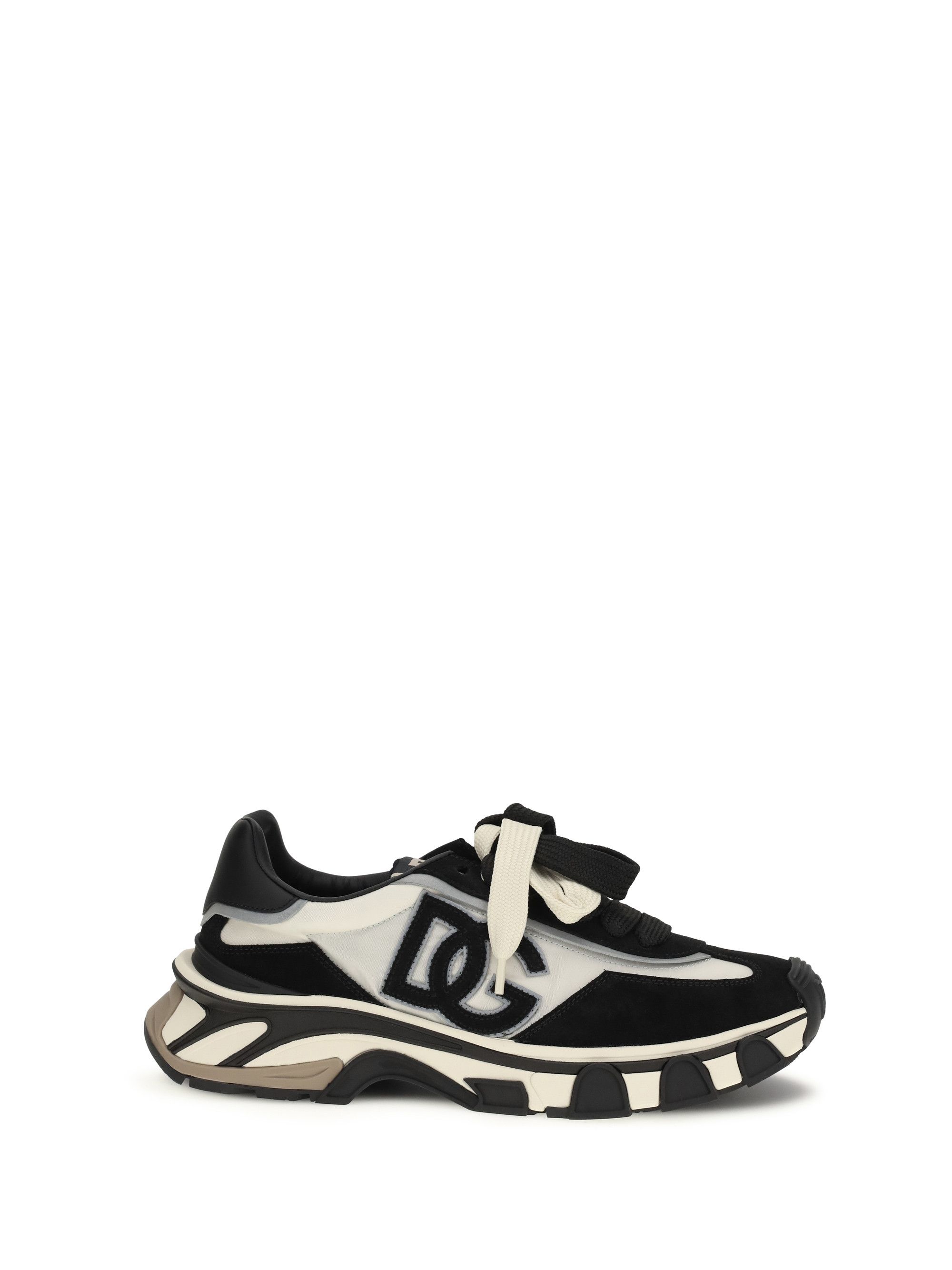 Dolce & Gabbana Leather and mesh Sneakers Size US 10 / EU 43 - 1 Thumbnail