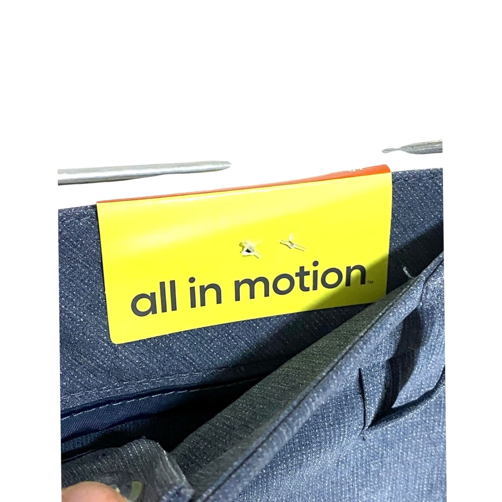 Vintage VINTAGE All In Motion Quick Dry Navy Heather Golf Shorts Mens 40 Casual Athleisure Active NWT Size US 40 / EU 56 - 6 Thumbnail