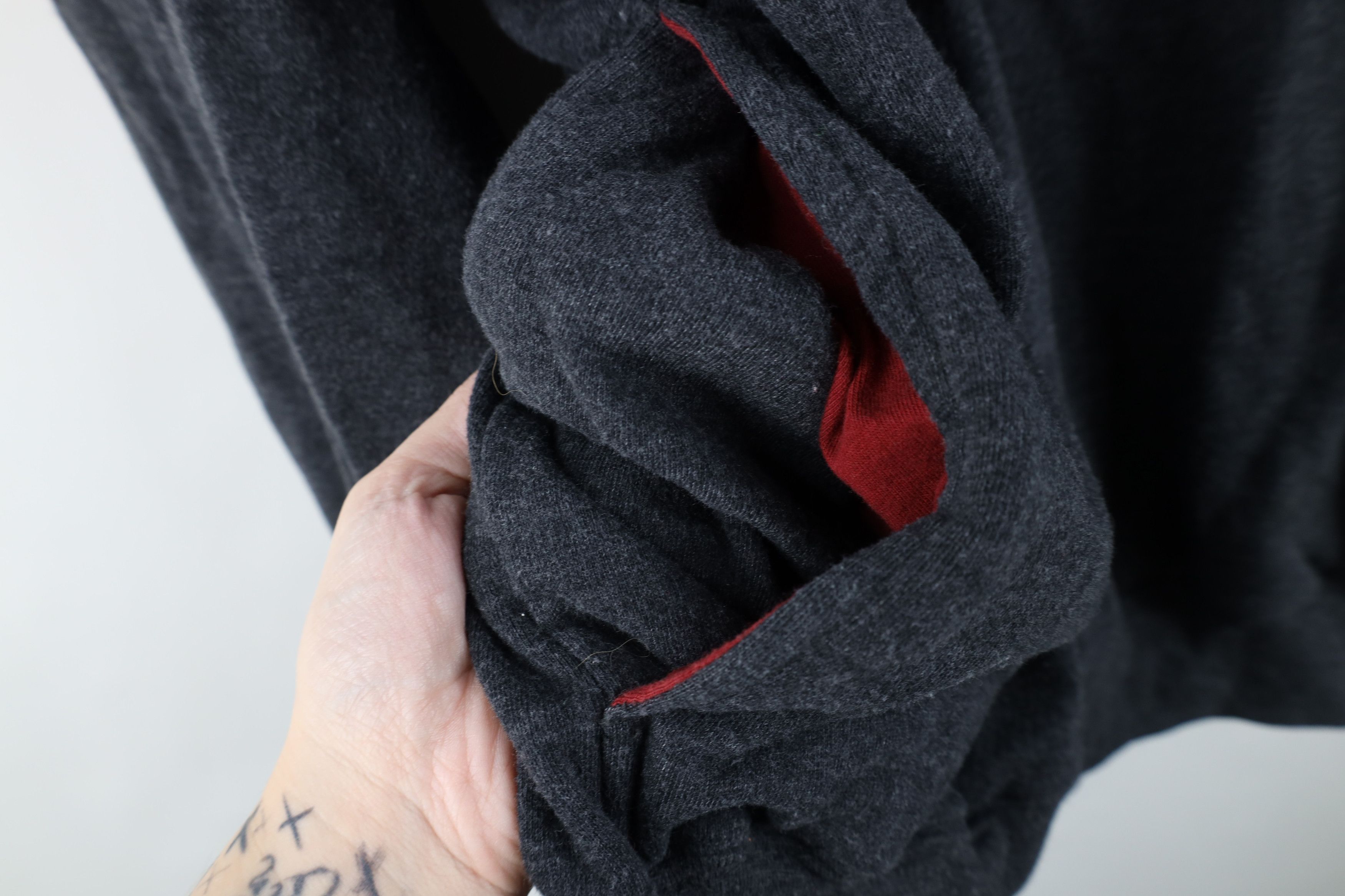 Vintage Vintage 90s Streetwear Baggy Fit Half Zip Hoodie Sweatshirt Size US XL / EU 56 / 4 - 7 Thumbnail