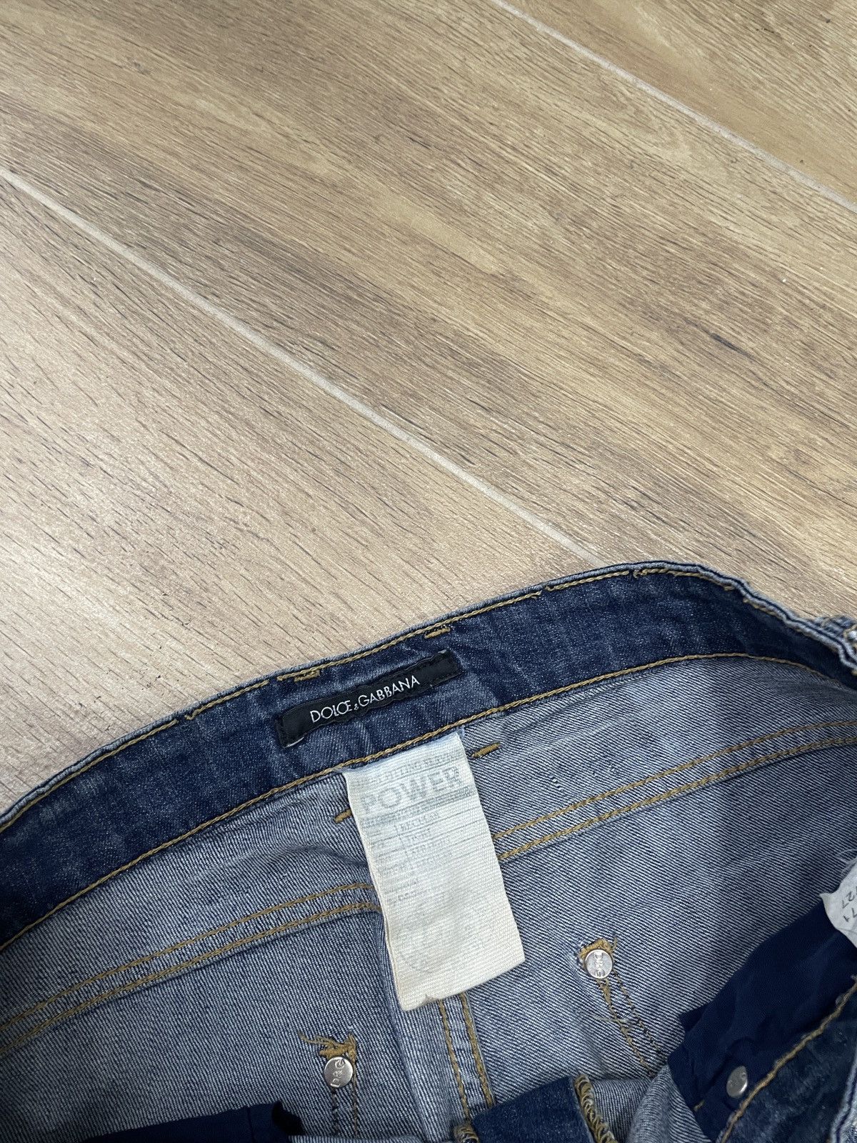 Dolce & Gabbana Dolce Gabbana Vintage Jeans Slim Skinny Japanese Faded Y2K Size 30" / US 8 / IT 44 - 8 Thumbnail