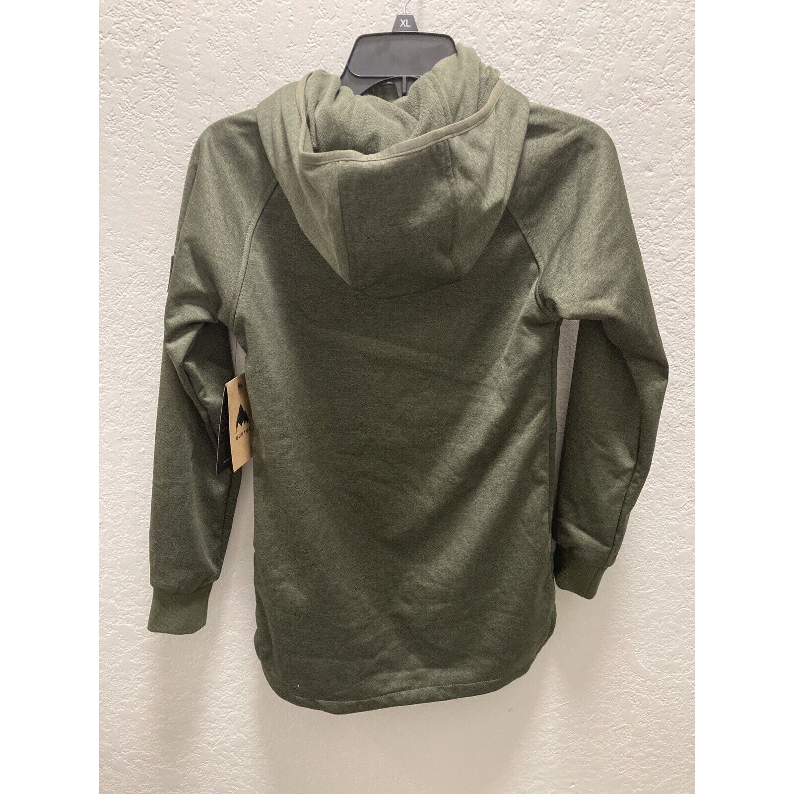 Burton Burton Women Minxy Fleece Jacket XXS Heater Green Hooded Size XXS / US 00 / IT 34 - 2 Thumbnail