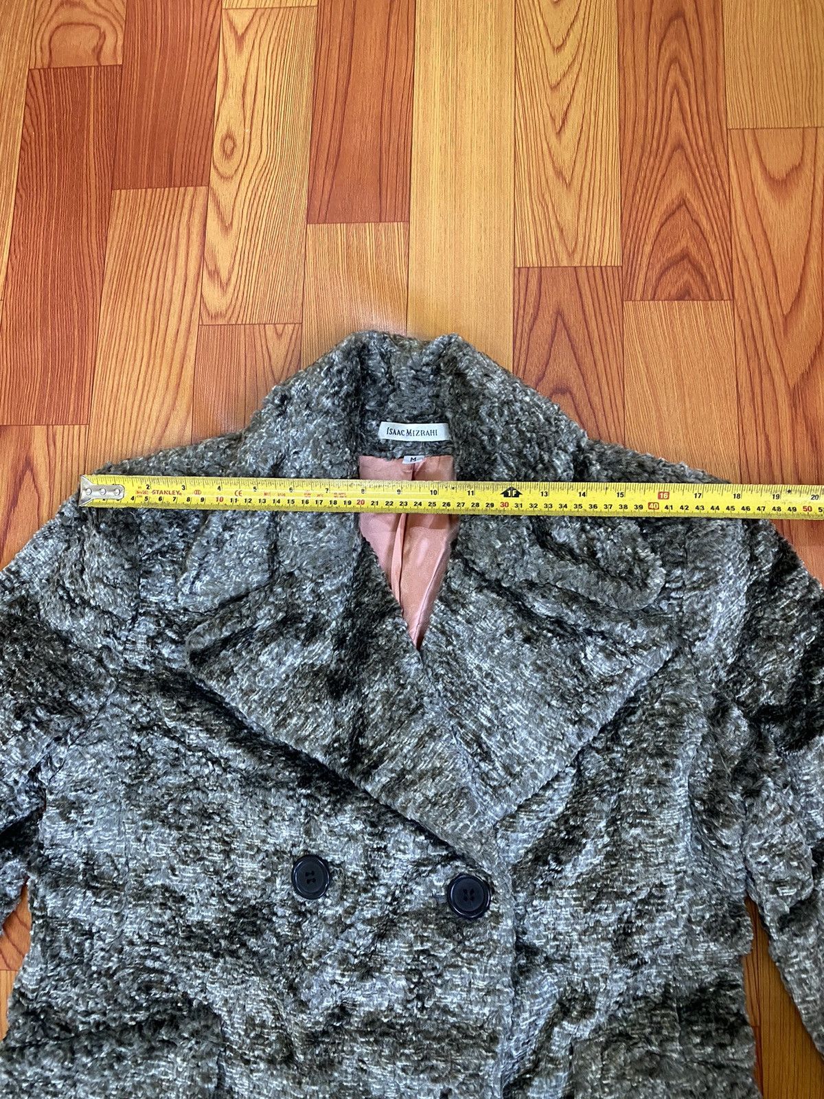Designer × Isaac Mizrahi Isaac Mizrahi Double Breasted Heavy Coat Made In Usa Size US M / EU 48-50 / 2 - 16 Thumbnail