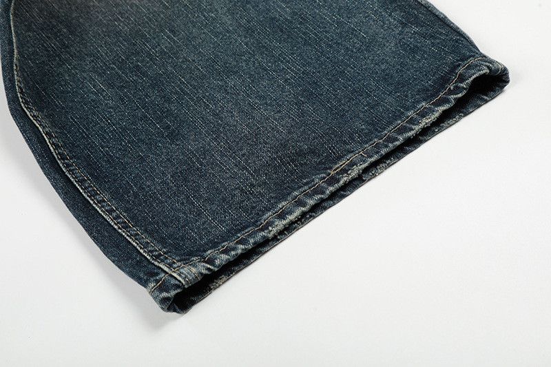 Jean American street style retro washed denim jeans for men Size US 32 / EU 48 - 5 Thumbnail