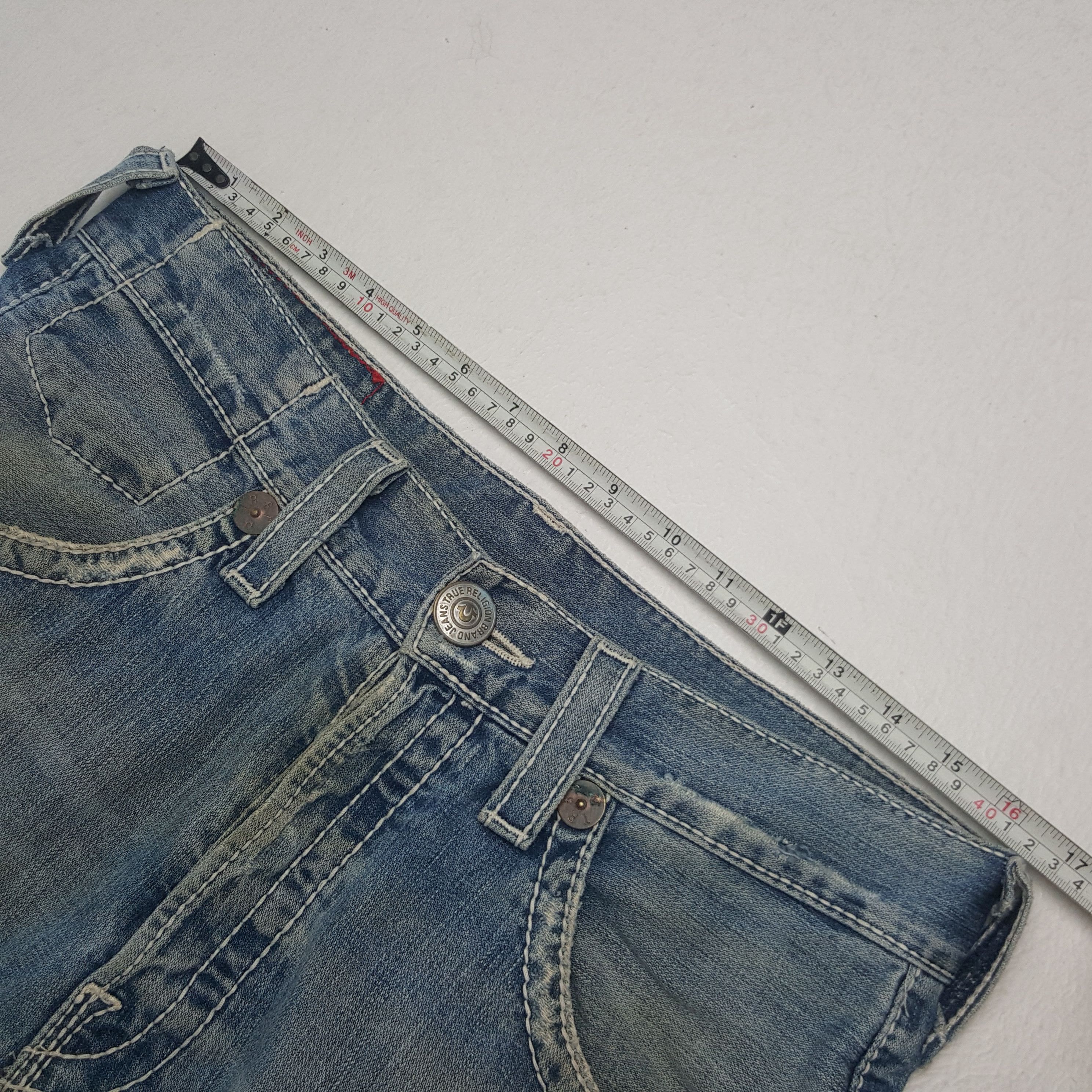 Vintage True Religion Rare Pocket American Distressed Jeans