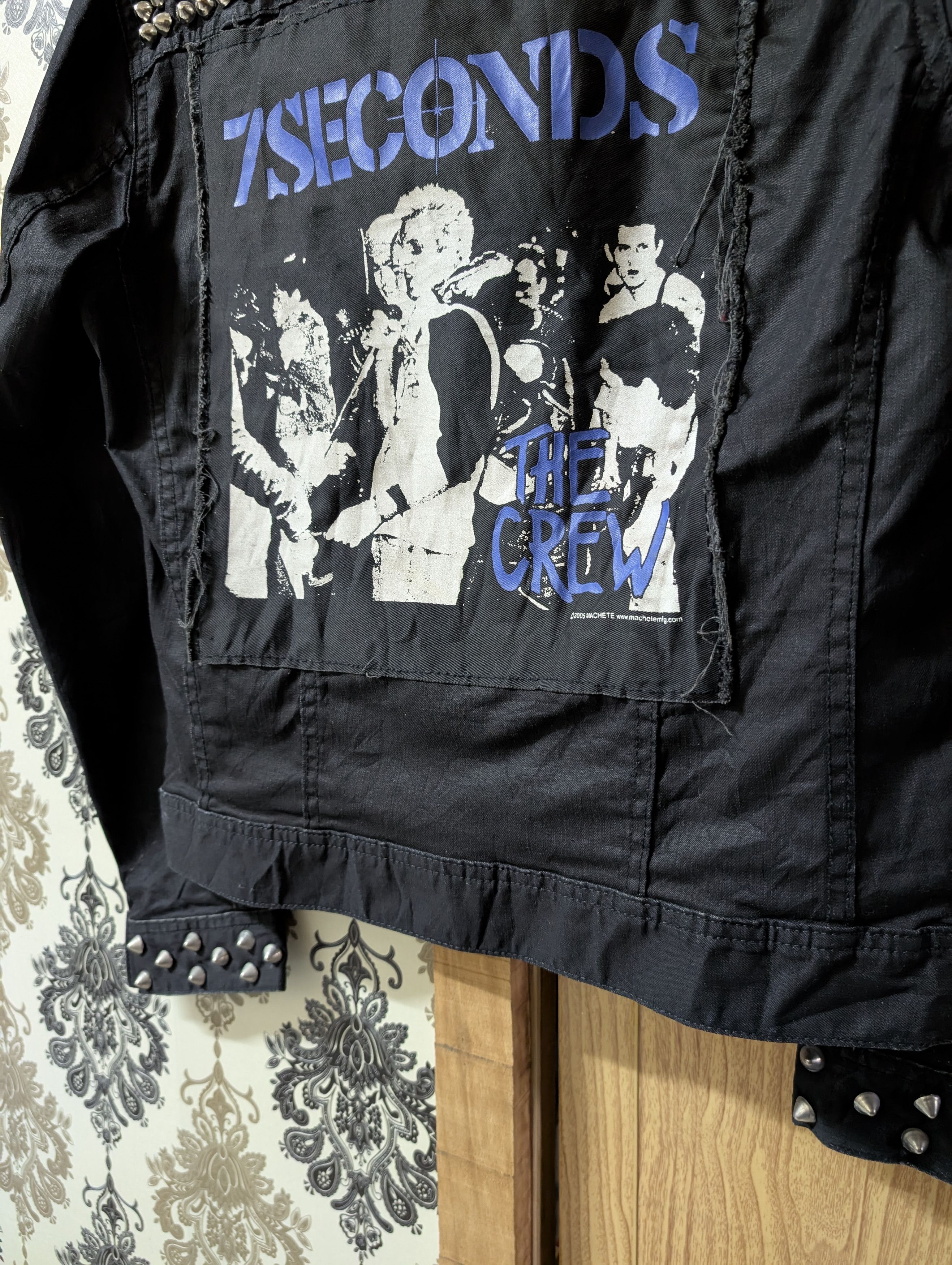 Band Tees Custom Jacket Vintage 7 Seconds Band Hardcore Punk Anarchy Size US M / EU 48-50 / 2 - 7 Thumbnail