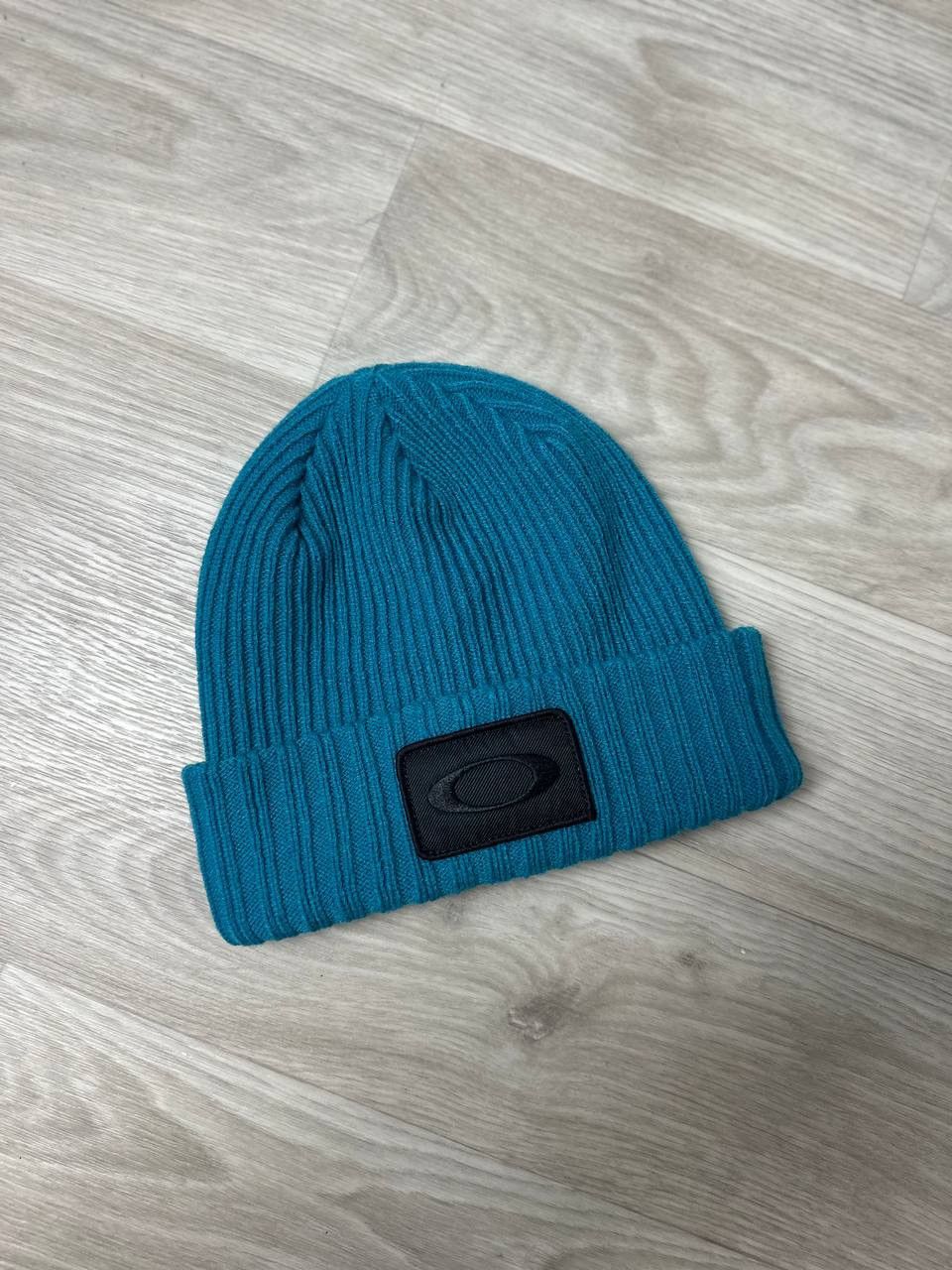 Vintage Vintage Oakley Hat Blue Big Logo Size ONE SIZE - 1 Thumbnail