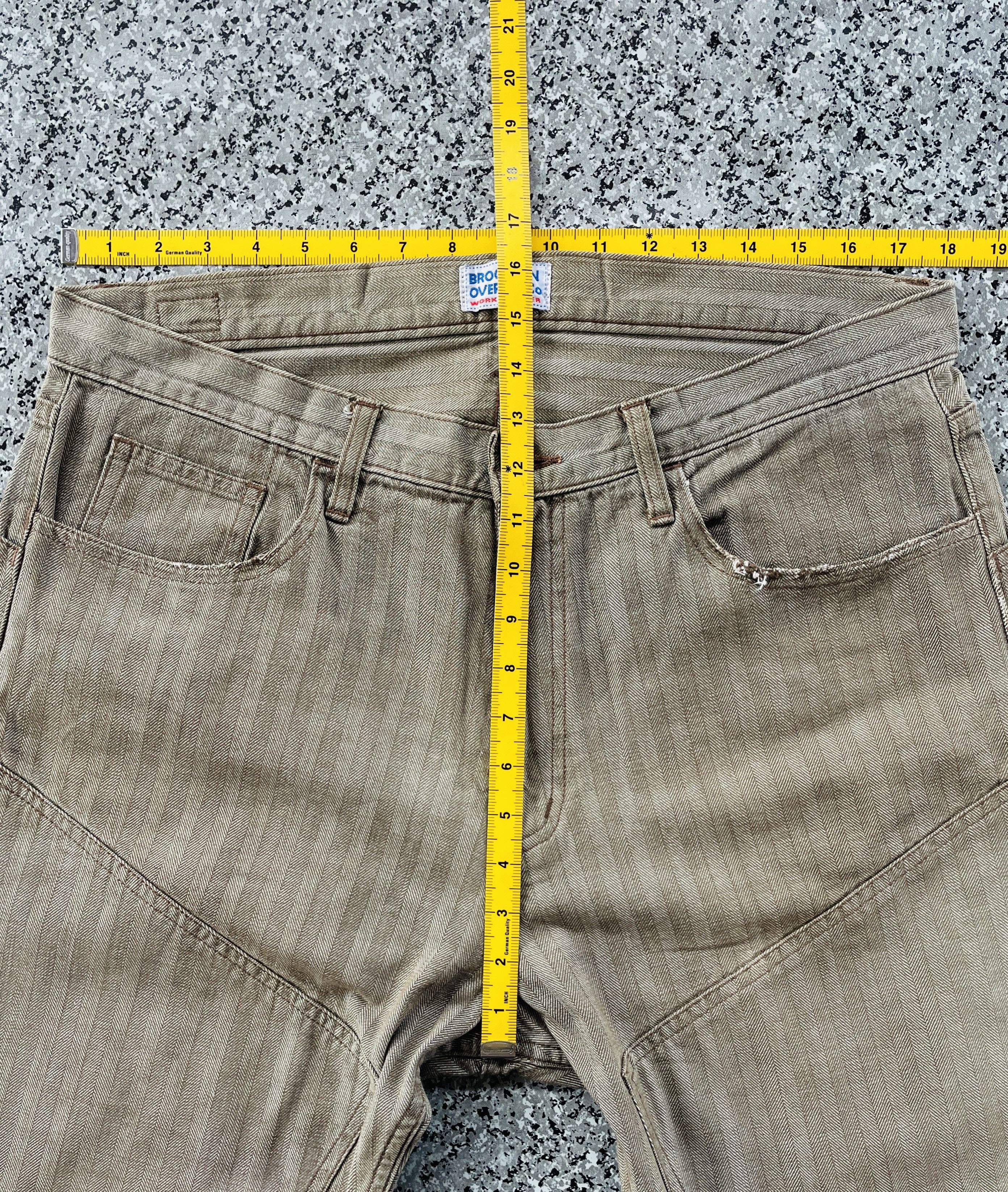Brooklyn Clothing BROOKLYN OVERALL CO DOUBLE KNEE (LG10) Size US 36 / EU 52 - 9 Thumbnail
