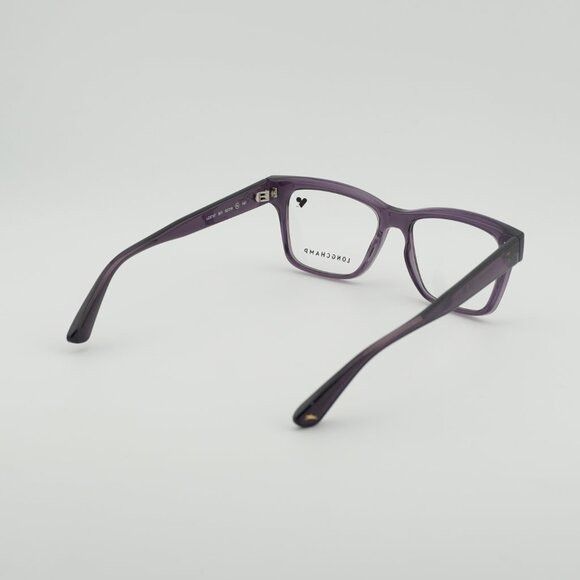 Longchamp Longchamp LO2737 501 Eyeglasses Transparent Plum 52mm Frame Size ONE SIZE - 5 Thumbnail