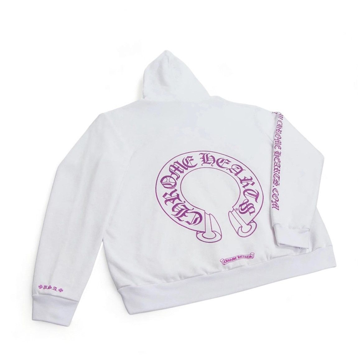 Chrome Hearts Chrome Hearts Purple Glitter Hoodie Size US L / EU 52-54 / 3 - 2 Thumbnail