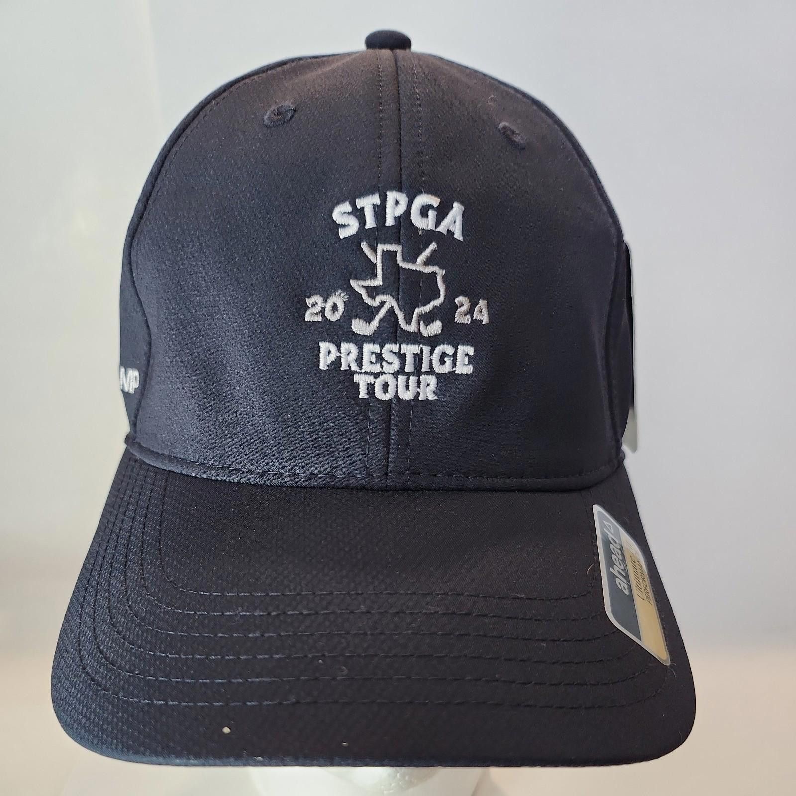 The Territory Ahead STPG PRESTIGE TOUR Golf 2024 Navy Hat Adjustable Tour Champ Size ONE SIZE - 1 Thumbnail