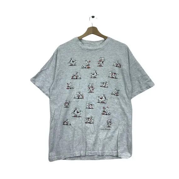 Vintage Vtg COASTAL CONCEPTS Cow Sex Position Cartoon Tee Shirt Size US M / EU 48-50 / 2 - 1 Thumbnail