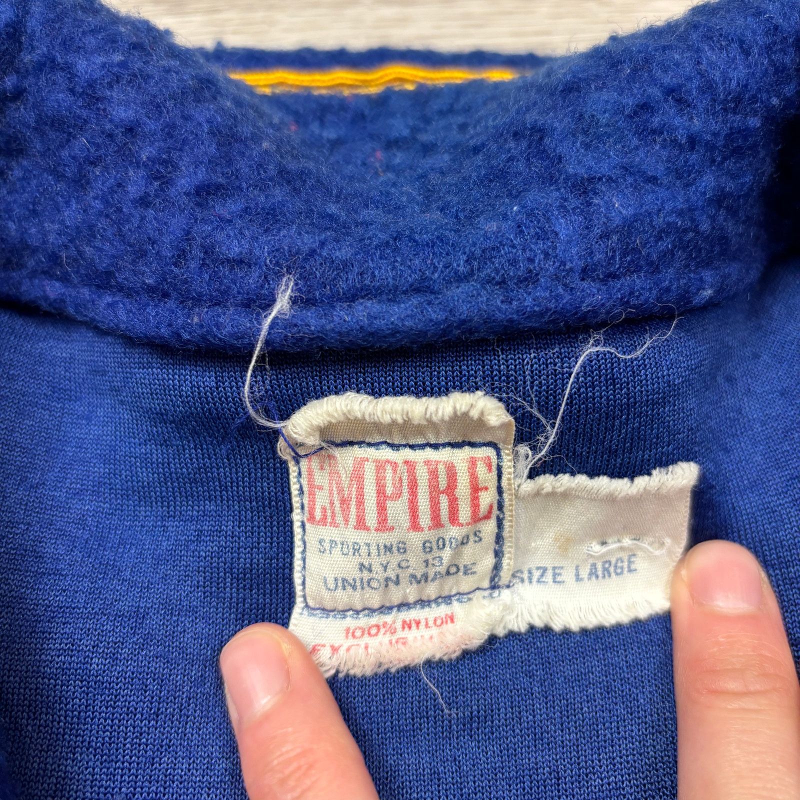 Vintage VTG 50s Empire Sporting Goods Angels QA 31 Fleece Shirt Lrg Size US L / EU 52-54 / 3 - 5 Thumbnail