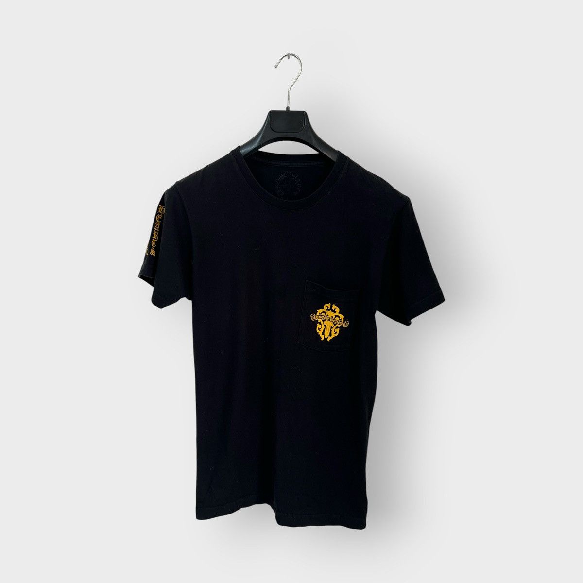 Chrome Hearts STEAL! 2010s Chrome Hearts Yellow Dagger Tee (M) Size US M / EU 48-50 / 2 - 1 Thumbnail