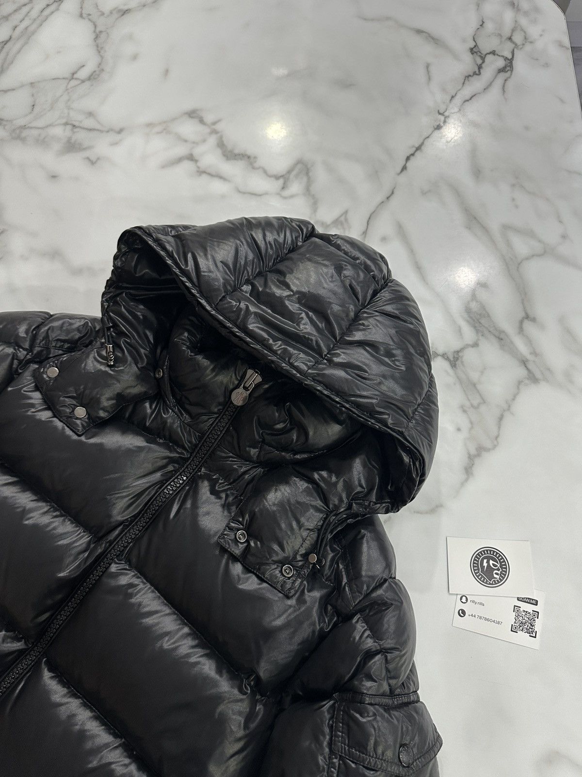 Moncler Black Moncler Maya Jacket Size 5 Size US XL / EU 56 / 4 - 3 Thumbnail