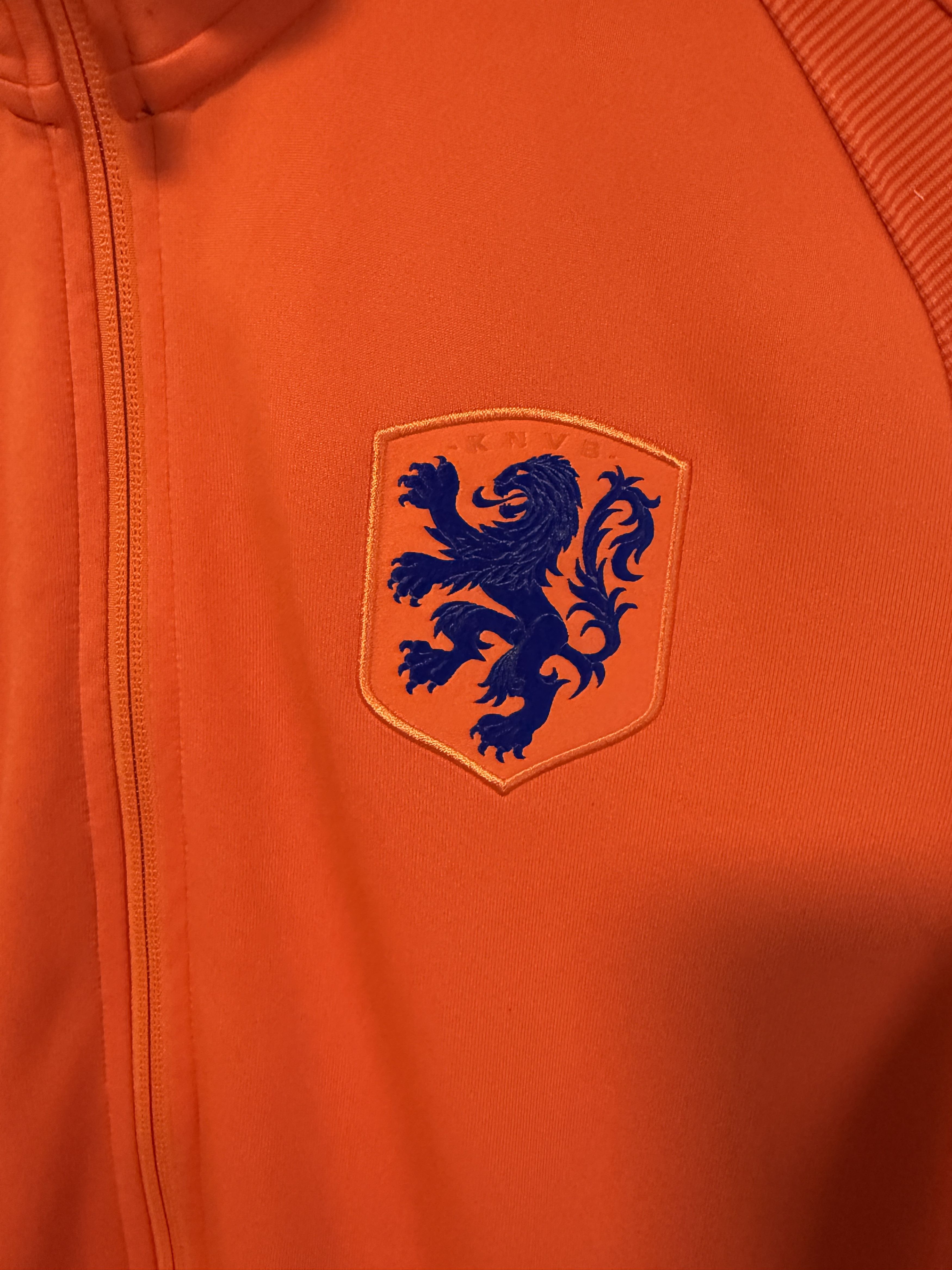 Nike 2016-17 Netherlands Nike Track Jacket Size US L / EU 52-54 / 3 - 3 Thumbnail