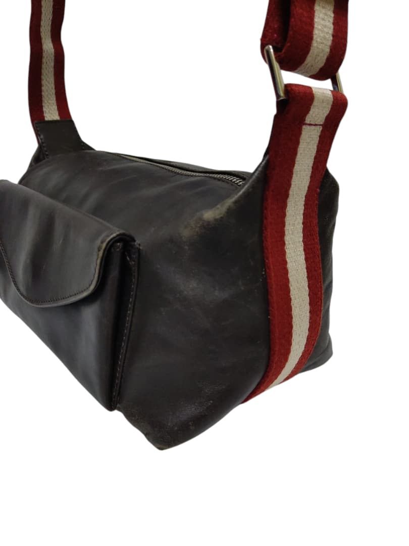 Bally Bally Tini Brown Leather Shoulder Bag & Crossbody Bag Size ONE SIZE - 7 Thumbnail