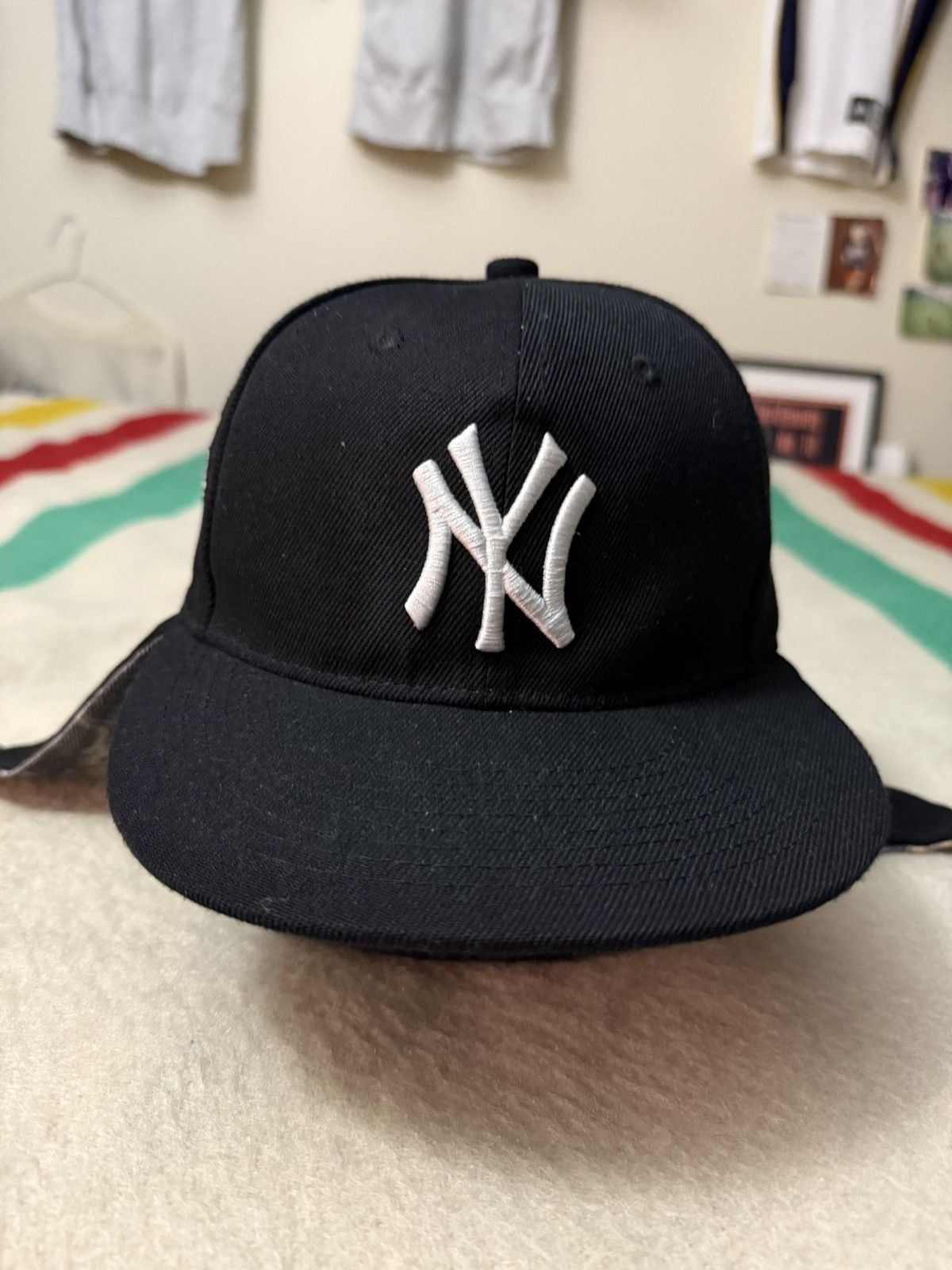 Slumpy Kev Slumpy Kev Goat Farm Family GuyTrapper NY Yankees Hat 7 1/4 Size ONE SIZE - 1 Thumbnail