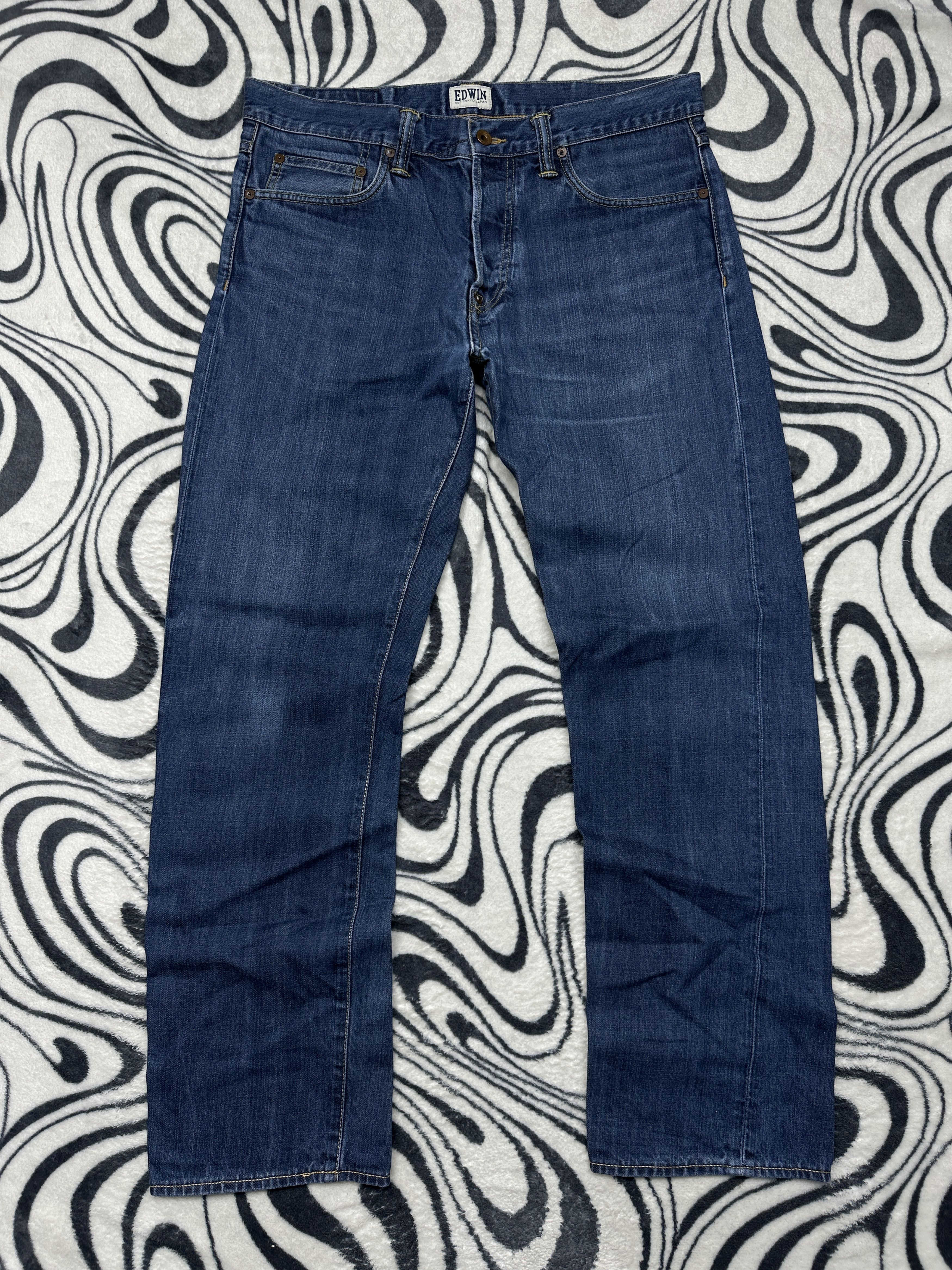 Edwin Edwin ED-39 Regular Mens Denim Pants Jeans Size US 34 / EU 50 - 4 Thumbnail