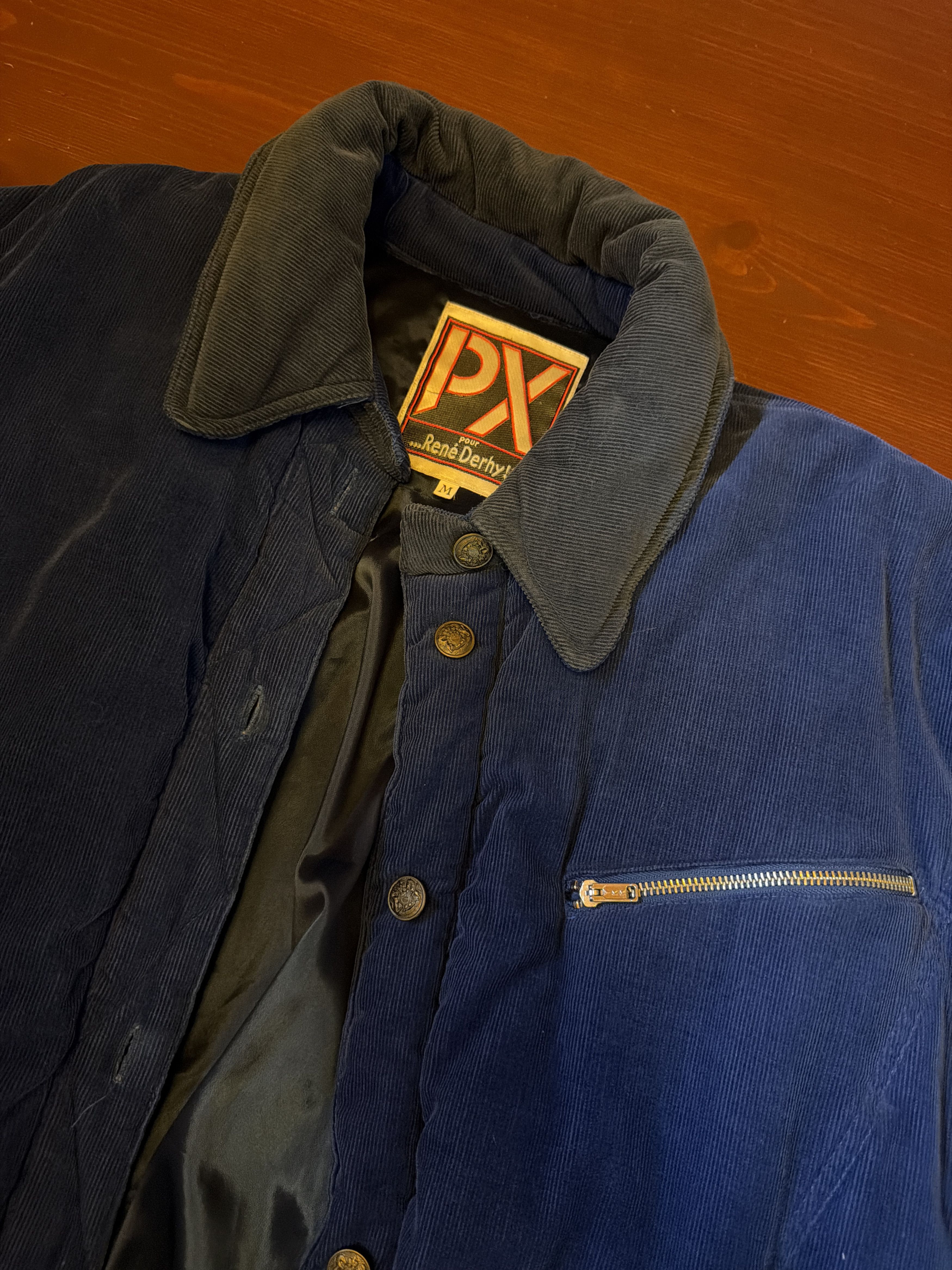 Other Vintage René Derhy Arkansans Corduroy Bomber Jacket Size US M / EU 48-50 / 2 - 5 Thumbnail