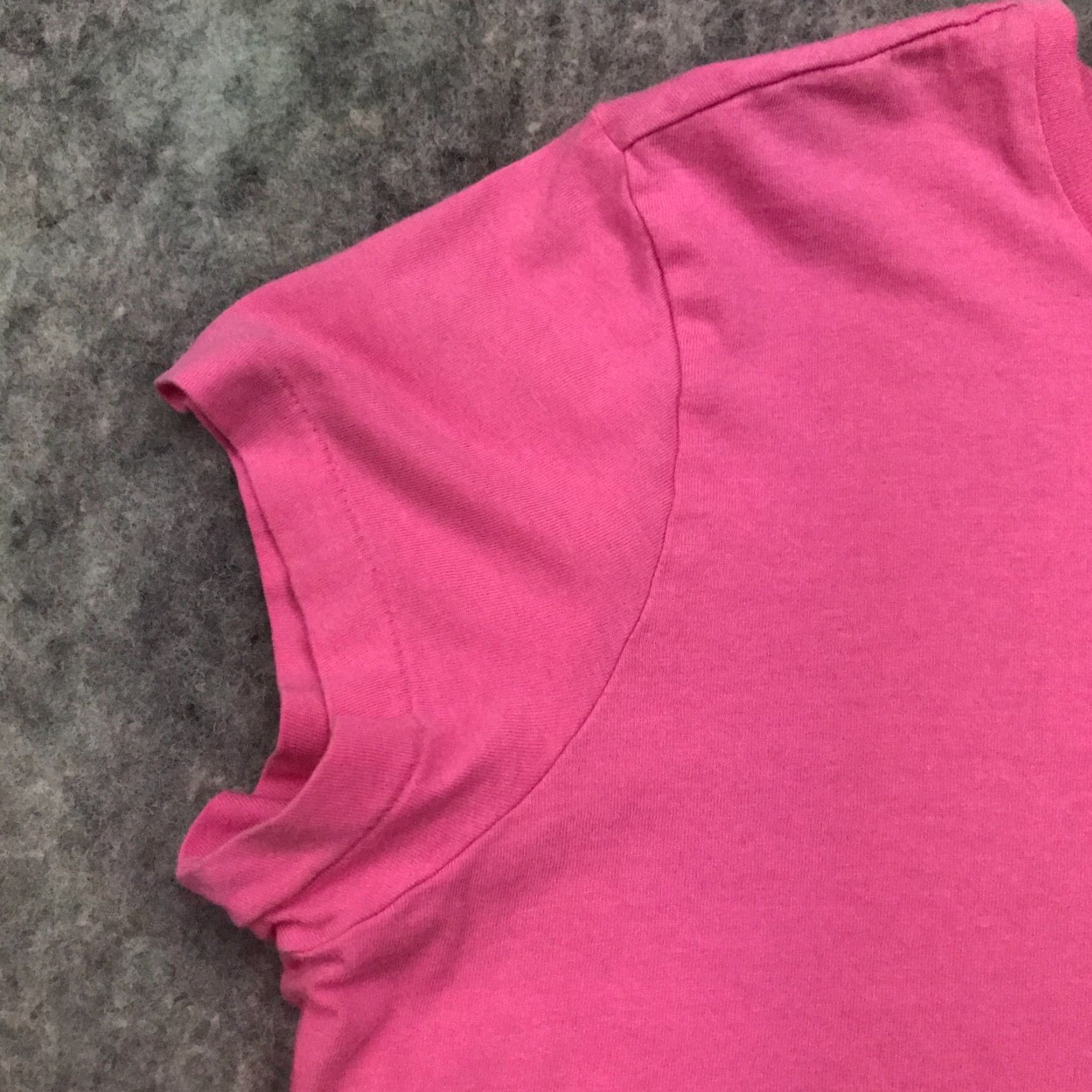 Ralph Lauren Polo Jeans Company Womens Shirt Large Pink Cotton Short Sleeve Round Neck Size L / US 10 / IT 46 - 3 Thumbnail