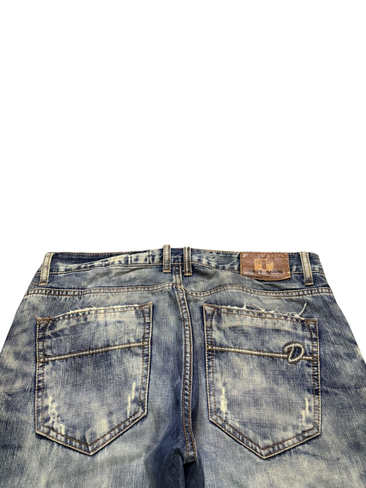 Japanese Brand Vintage Japanese Brand Mud Wash Loose Baggy Jeans Size US 36 / EU 52 - 8 Thumbnail