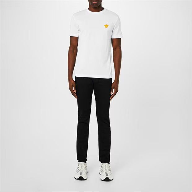 Versace o1g2r1mq0824 Small Medusa T-Shirts in White Size US M / EU 48-50 / 2 - 7 Thumbnail
