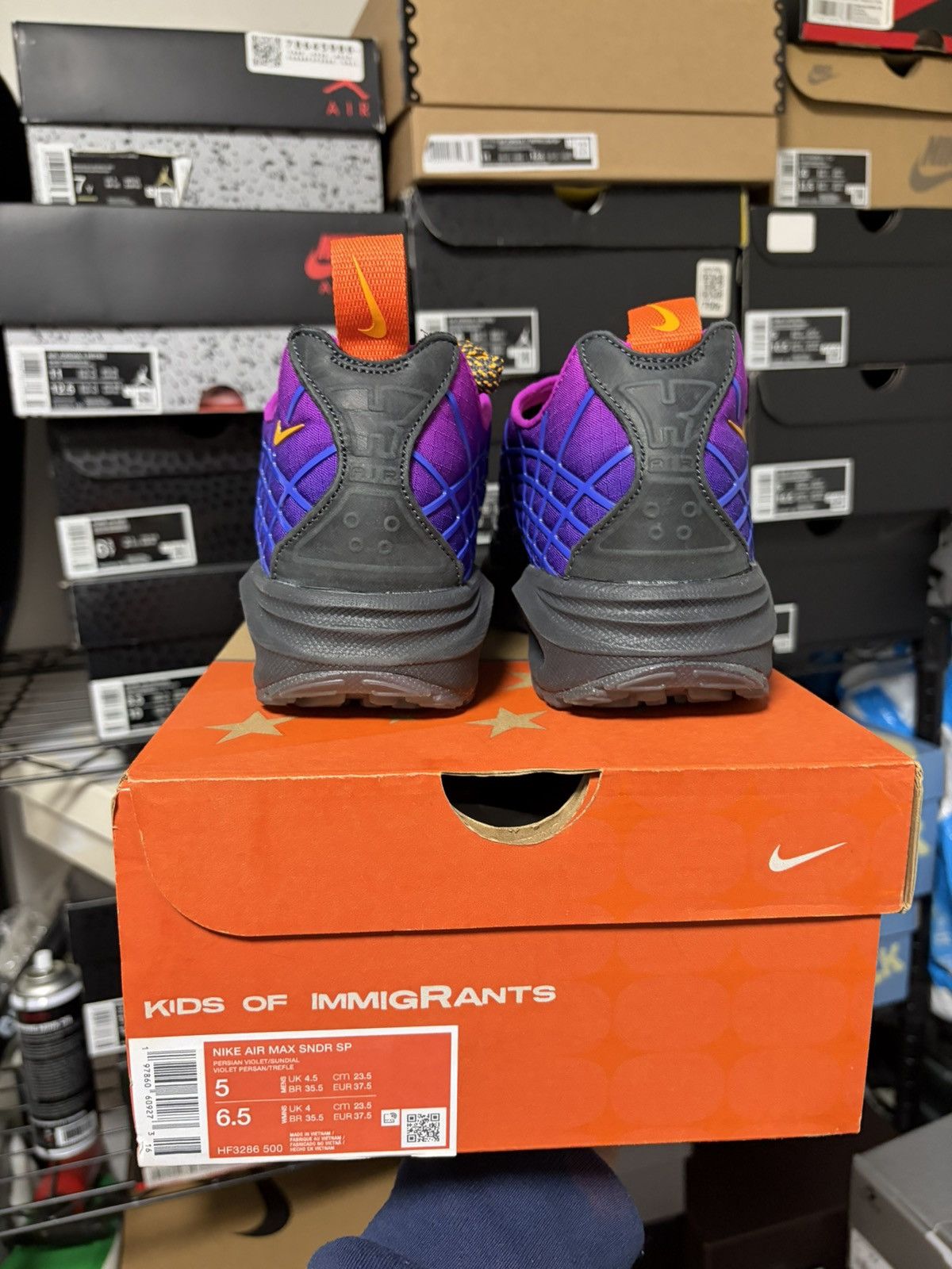 Nike Kids of Immigrants X Nike airmax Sunder sundown size 5 Size US 5 / EU 37 - 3 Thumbnail