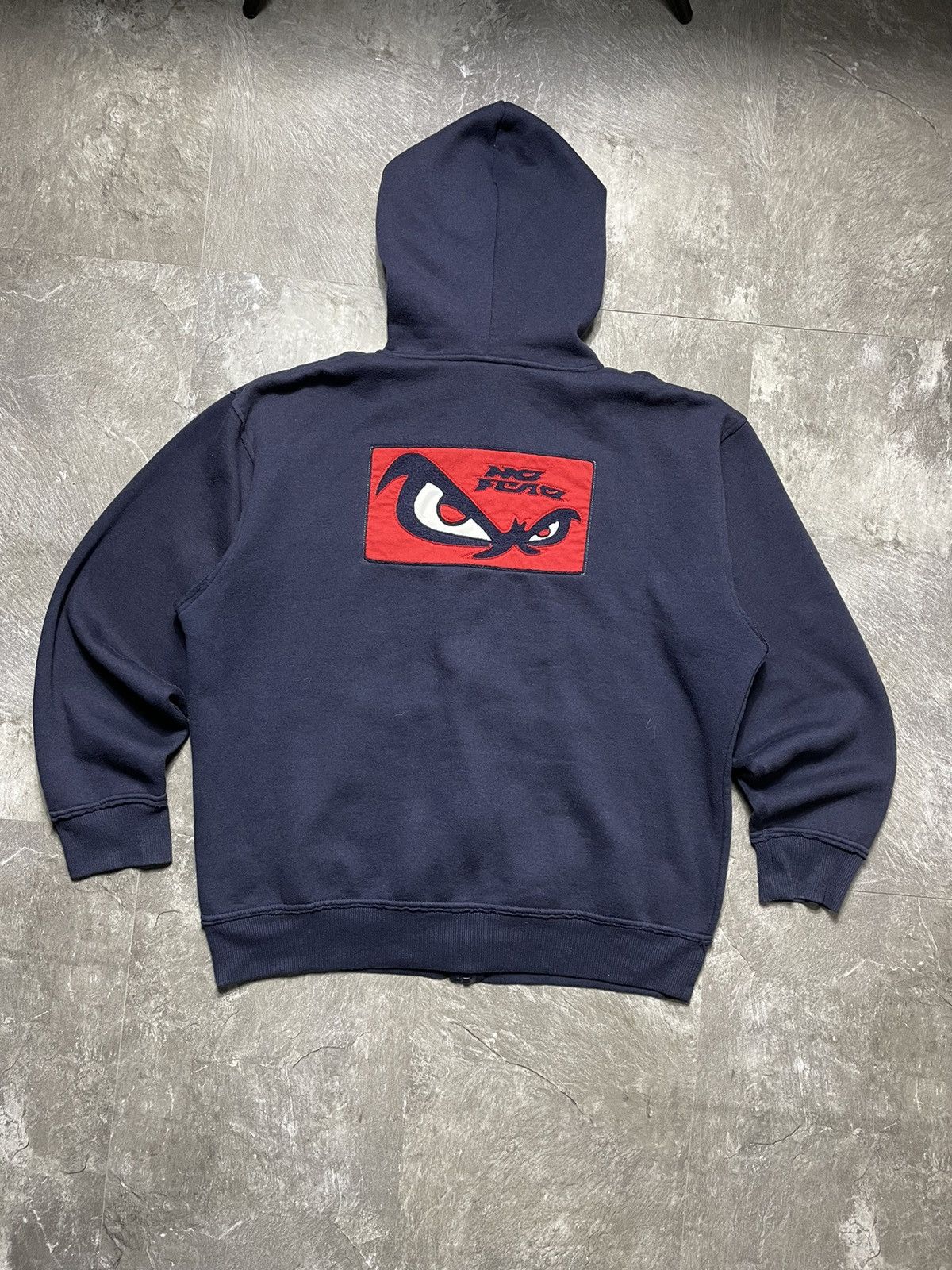 No Fear Vintage No Fear Crazy Y2K Hip Hop Hoodie Zip Skater Style Size US L / EU 52-54 / 3 - 7 Thumbnail