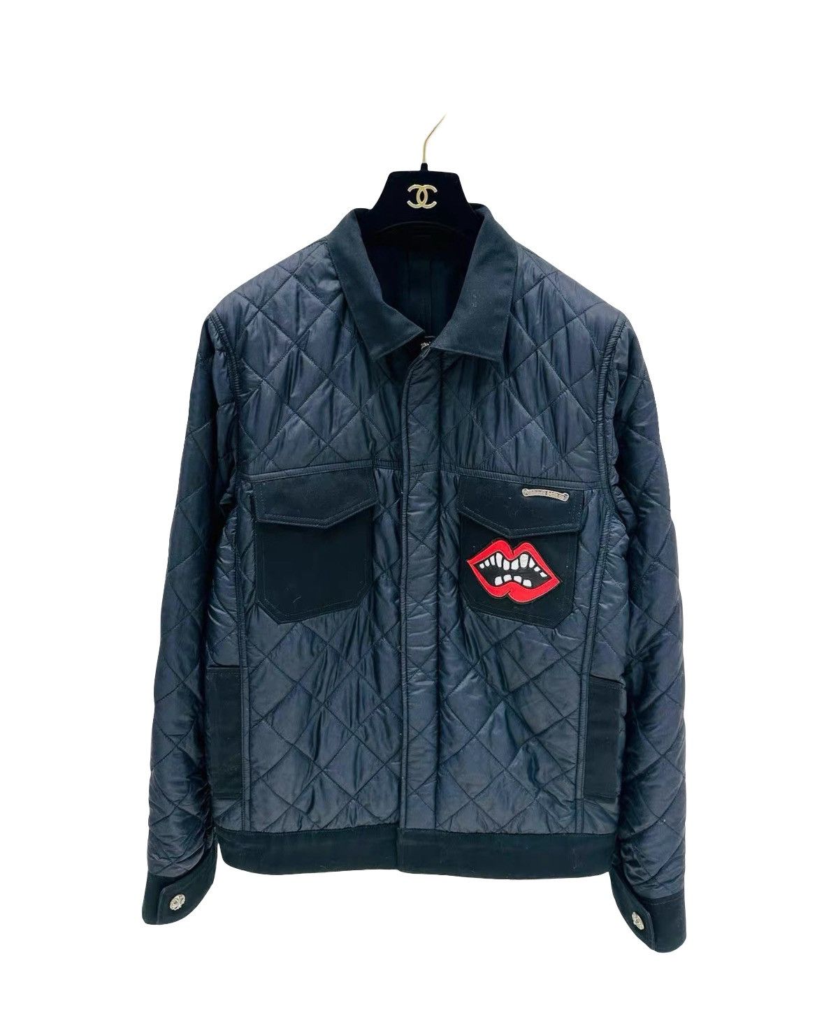Chrome Hearts Matty boy quilted chomper jacquard jacket Size US S / EU 44-46 / 1 - 1 Thumbnail