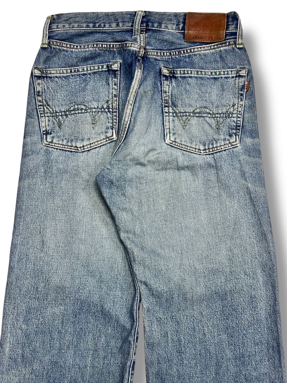 Edwin Vintage Edwin 505 Baggy Loose Style With Faded Wash Size US 29 - 6 Thumbnail