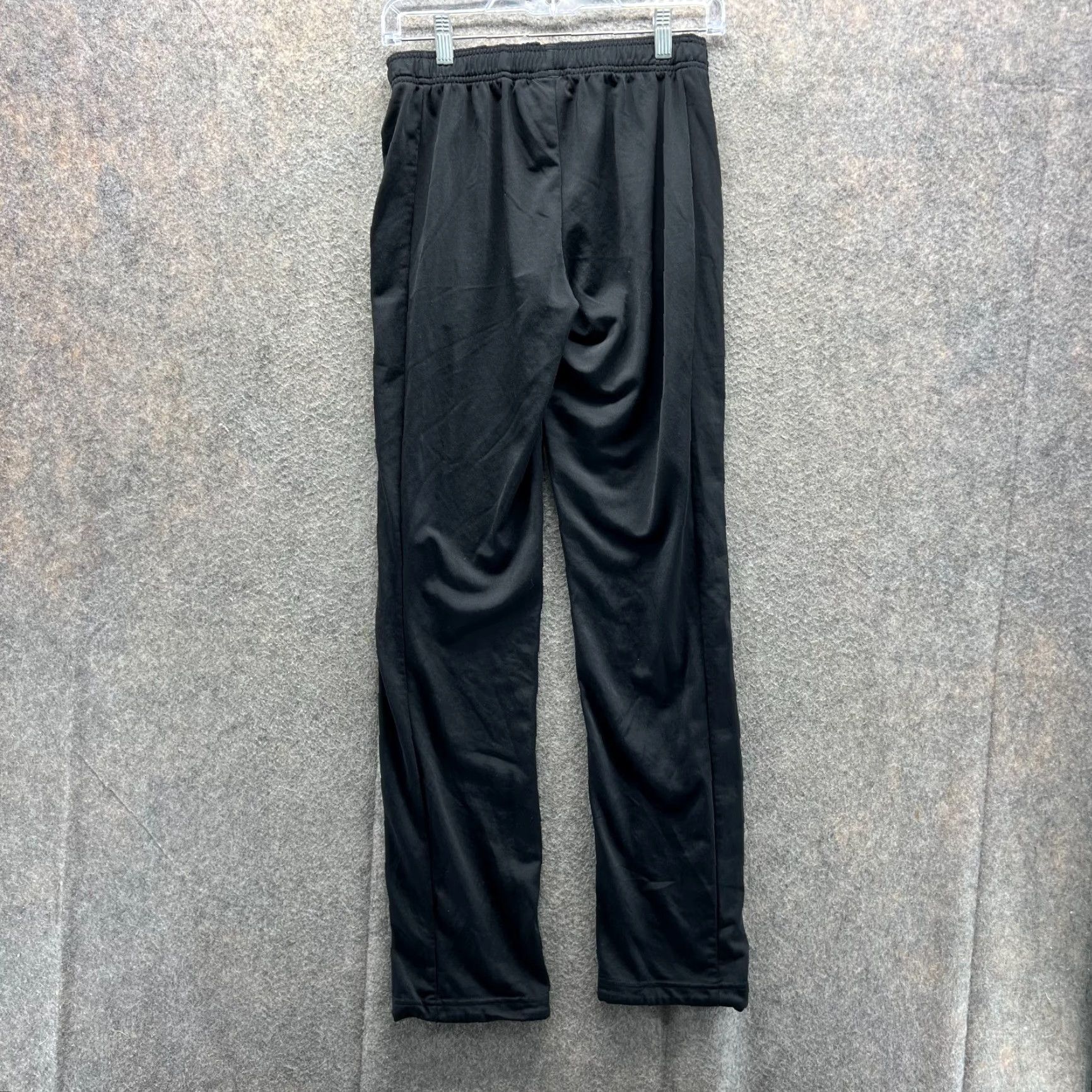 Adidas Adidas Sweatpants Women Small Black Athletic Straight Trefoil Track Gym Pants Size 28" / US 6 / IT 42 - 2 Thumbnail