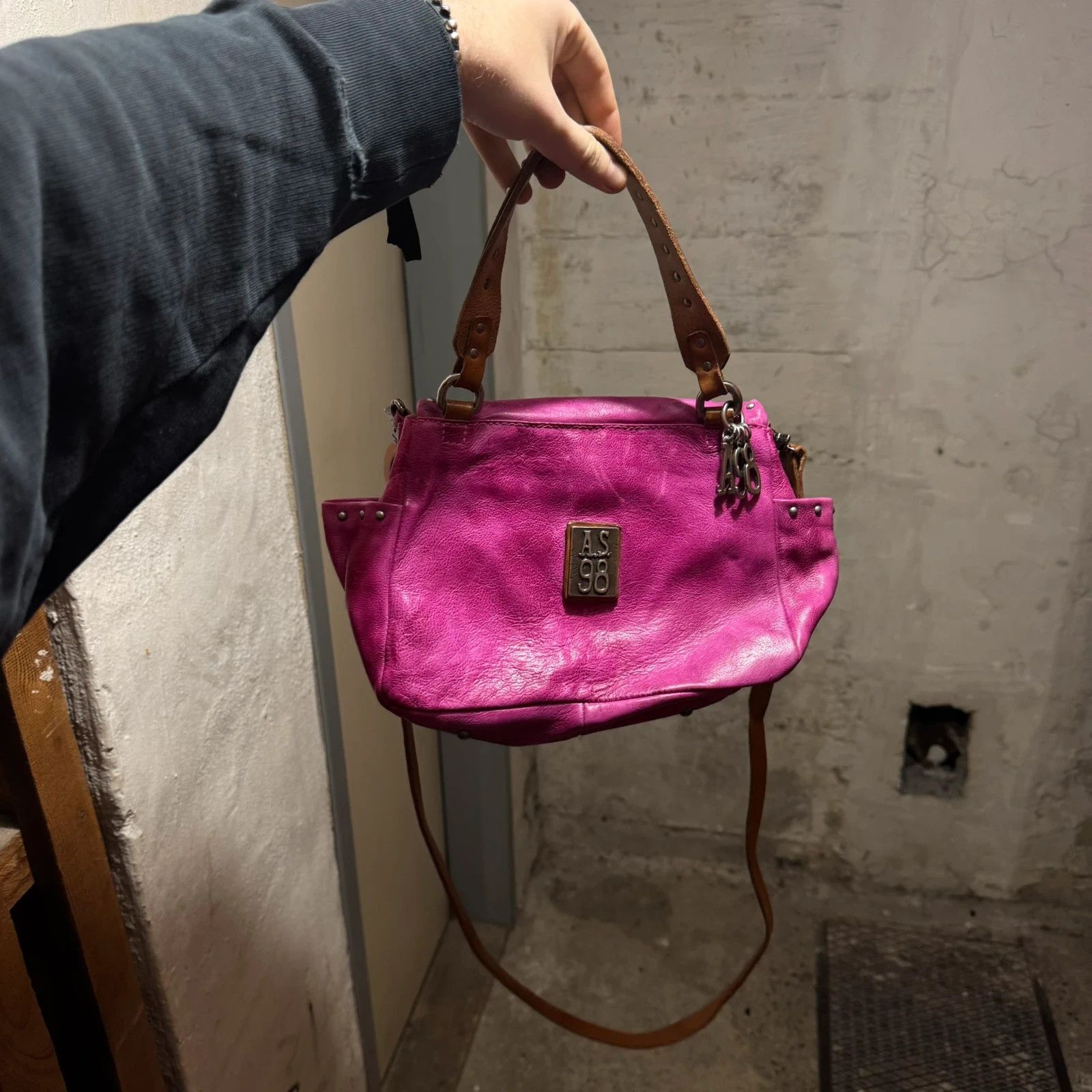 A.S.98 A.S. 98 studded crossbody bag Size ONE SIZE - 3 Thumbnail